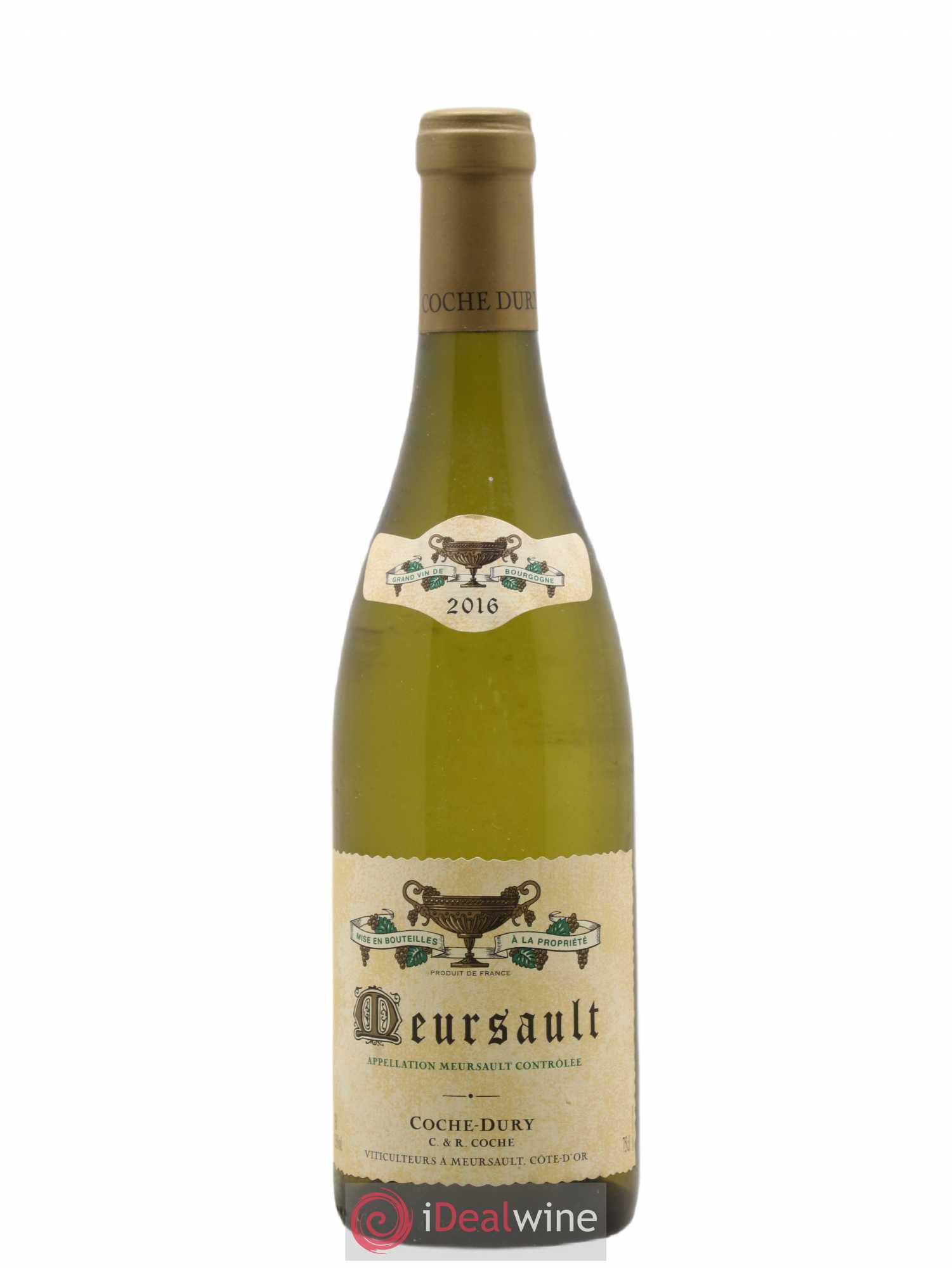 Meursault Coche Dury (Domaine) 2016 - Lot de 1 bouteille - 0