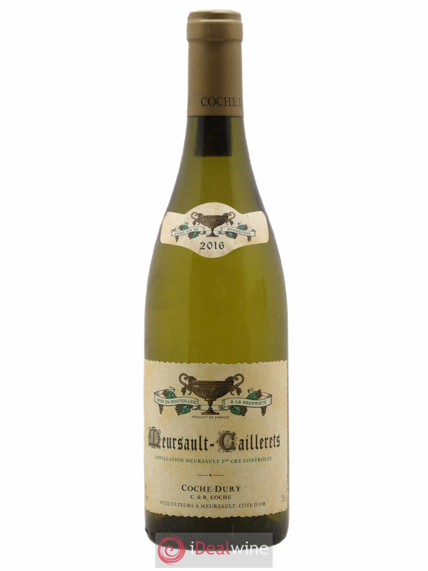 Meursault 1er Cru Caillerets Coche Dury (Domaine) 2016 - Lot de 1 bouteille - 0