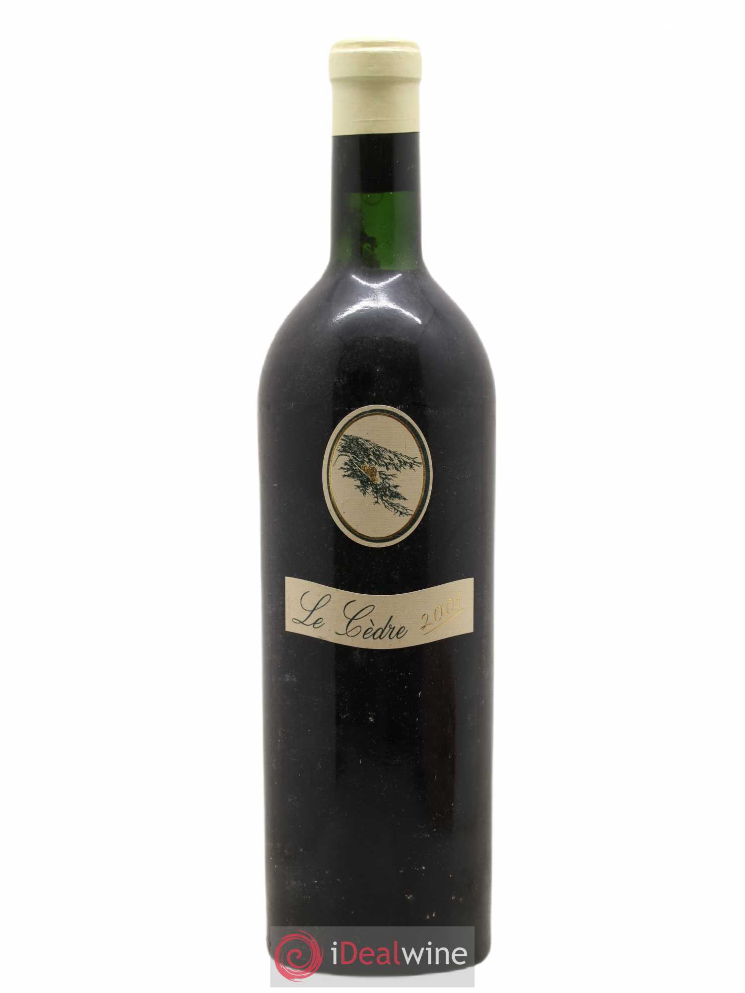 Cahors Château du Cèdre Cuvée Le Cèdre Pascal et Jean-Marc Verhaeghe 2001 - Lot de 1 bouteille - 0