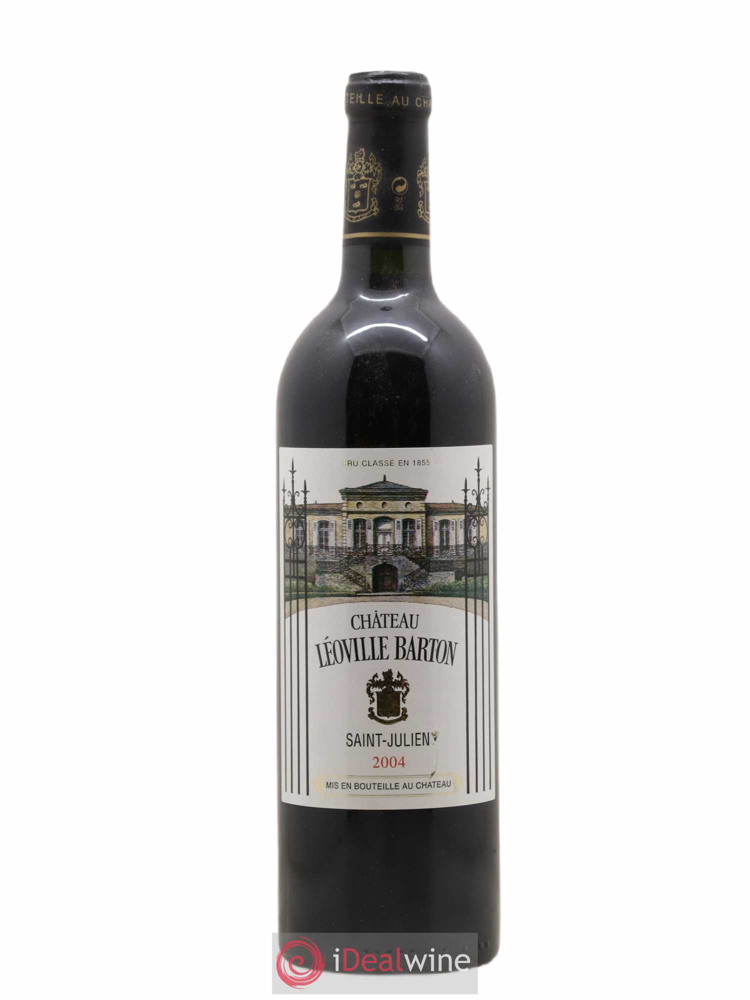 Château Léoville Barton 2ème Grand Cru Classé 2004 - Lot de 1 bouteille - 0