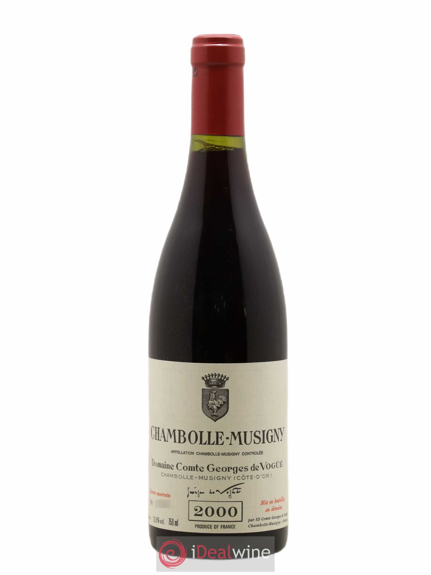 Chambolle-Musigny Vieilles vignes Comte Georges de Vogüé 2000 - Lot de 1 bouteille - 0