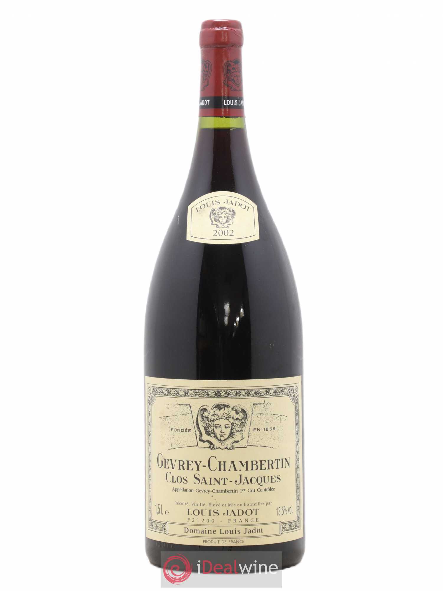 Gevrey-Chambertin 1er Cru Clos Saint Jacques Domaine Louis Jadot 2002 - Lot de 1 magnum - 0