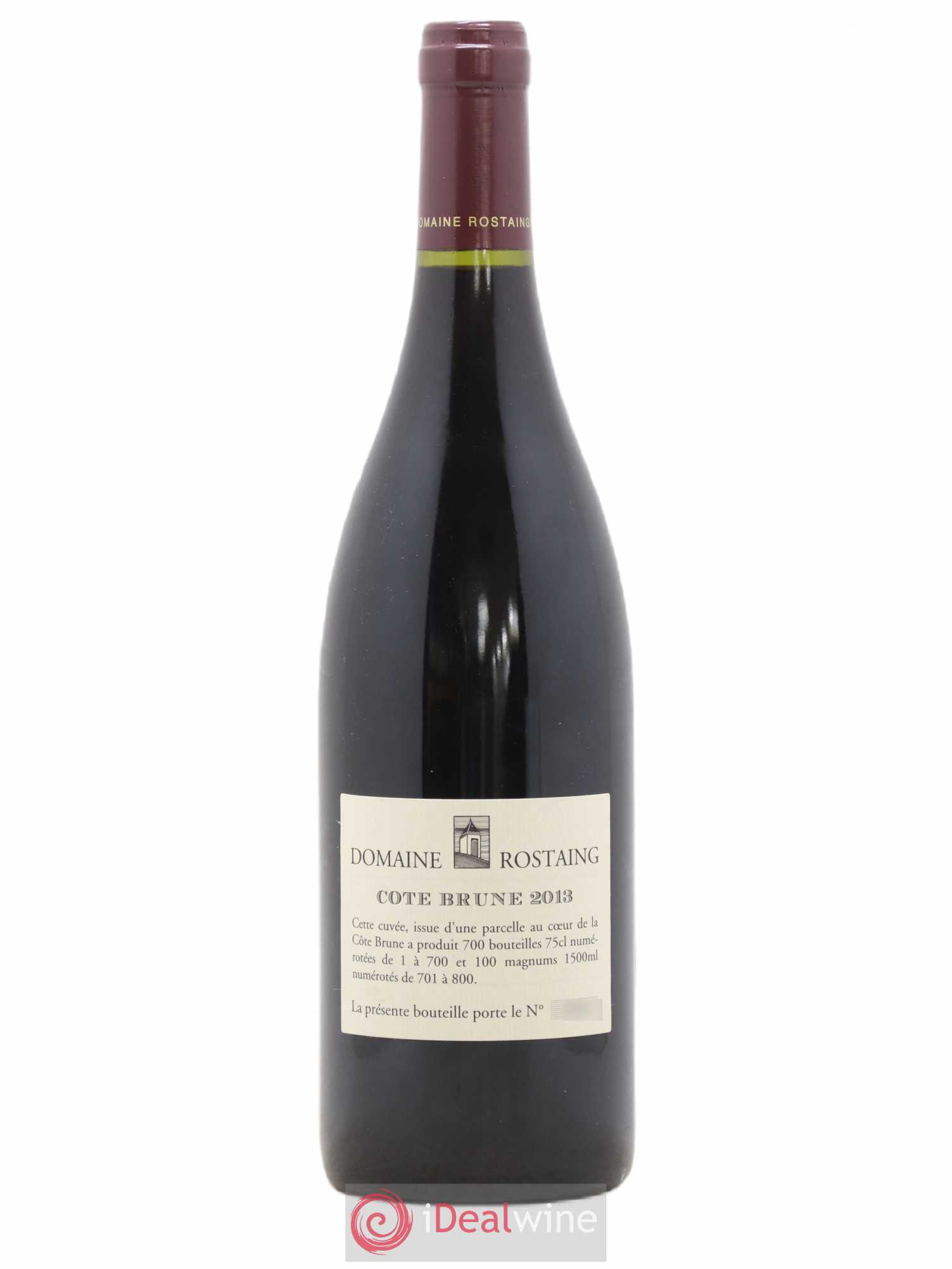 Côte-Rôtie Côte Brune René Rostaing 2013 - Lot de 1 bouteille - 1