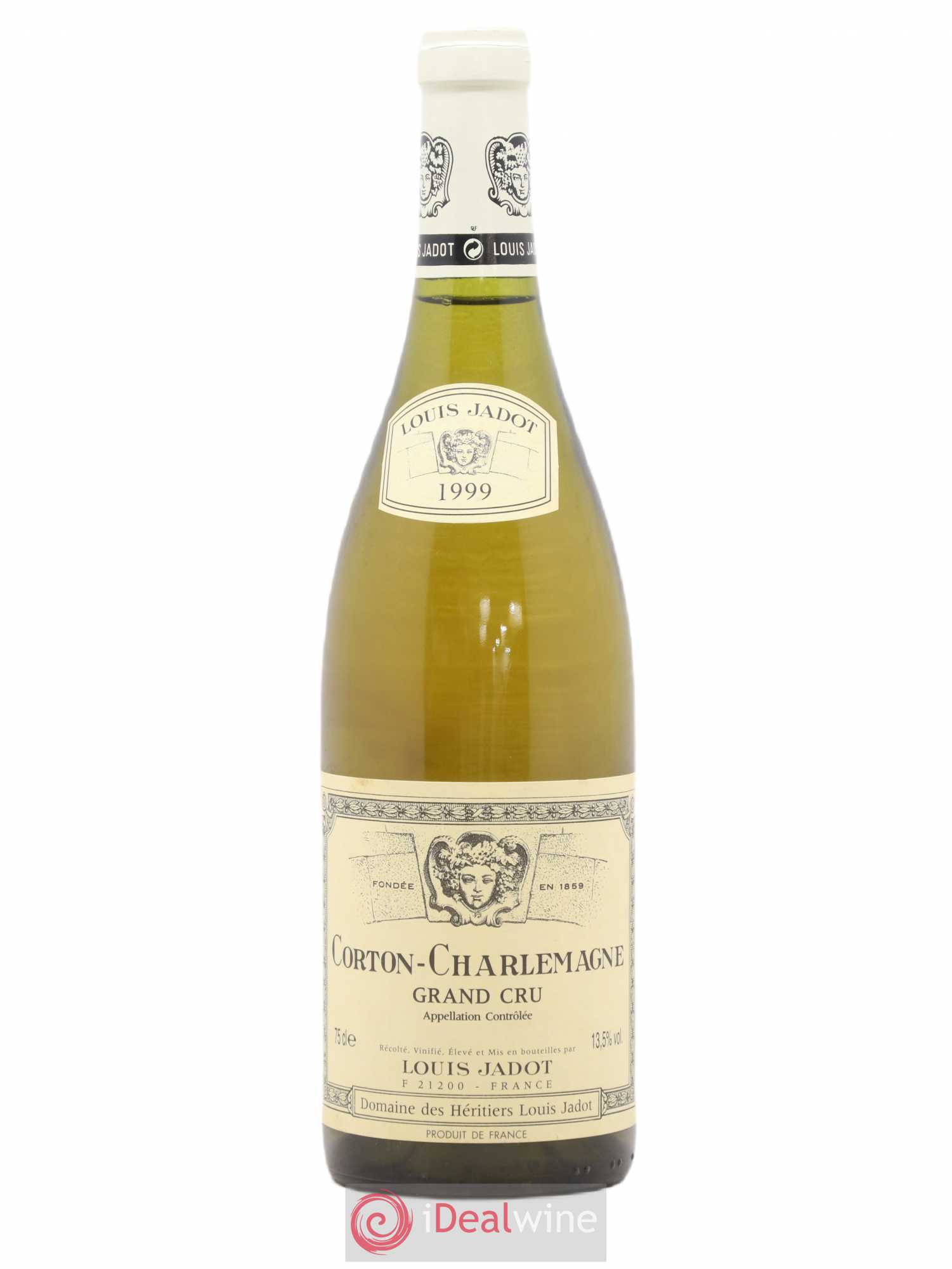 Corton-Charlemagne Grand Cru Maison Louis Jadot 1999 - Lot de 1 bouteille - 0