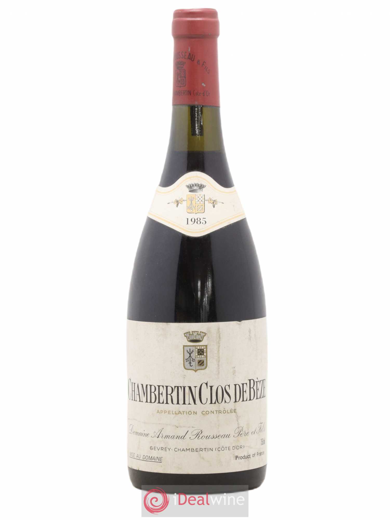 Chambertin Clos de Bèze Grand Cru Armand Rousseau (Domaine) 1985 - Lot de 1 bouteille - 0