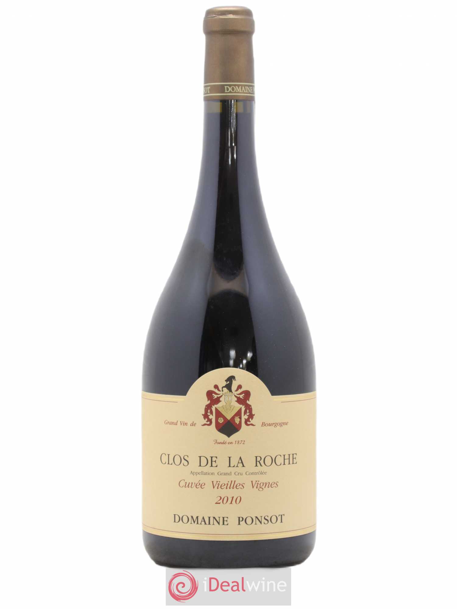 Clos de la Roche Grand Cru Vieilles Vignes Ponsot (Domaine) 2010 - Lot de 1 magnum - 0