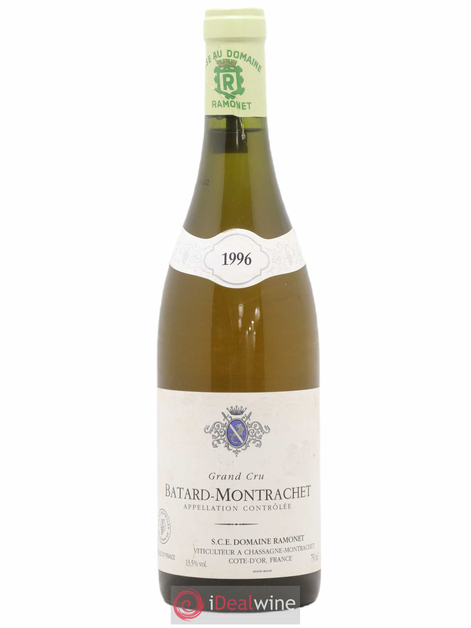 Bâtard-Montrachet Grand Cru Ramonet (Domaine) 1996 - Lot de 1 bouteille - 0