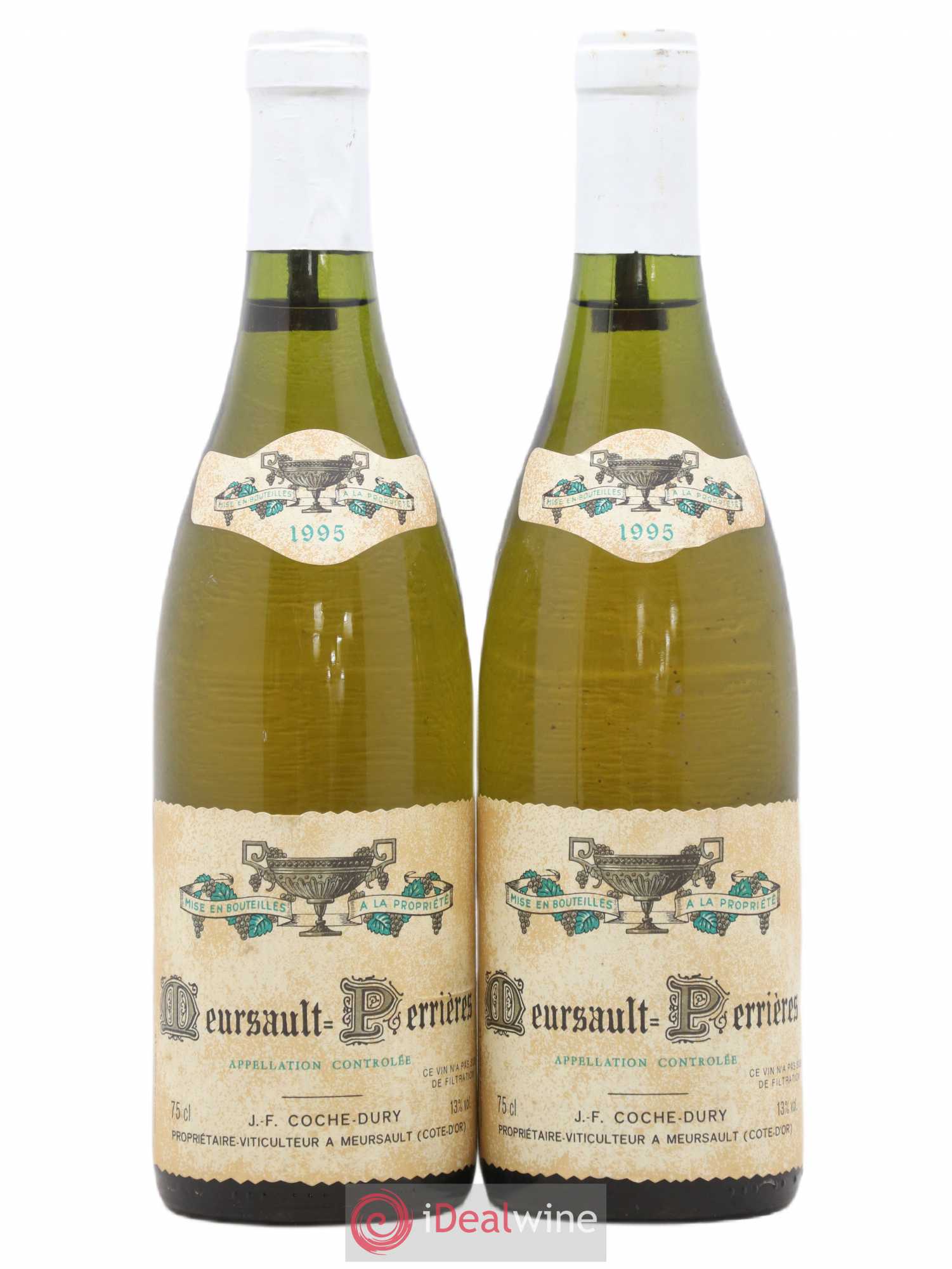 Meursault 1er Cru Perrières Coche Dury (Domaine) 1995 - Lot de 2 bouteilles - 0