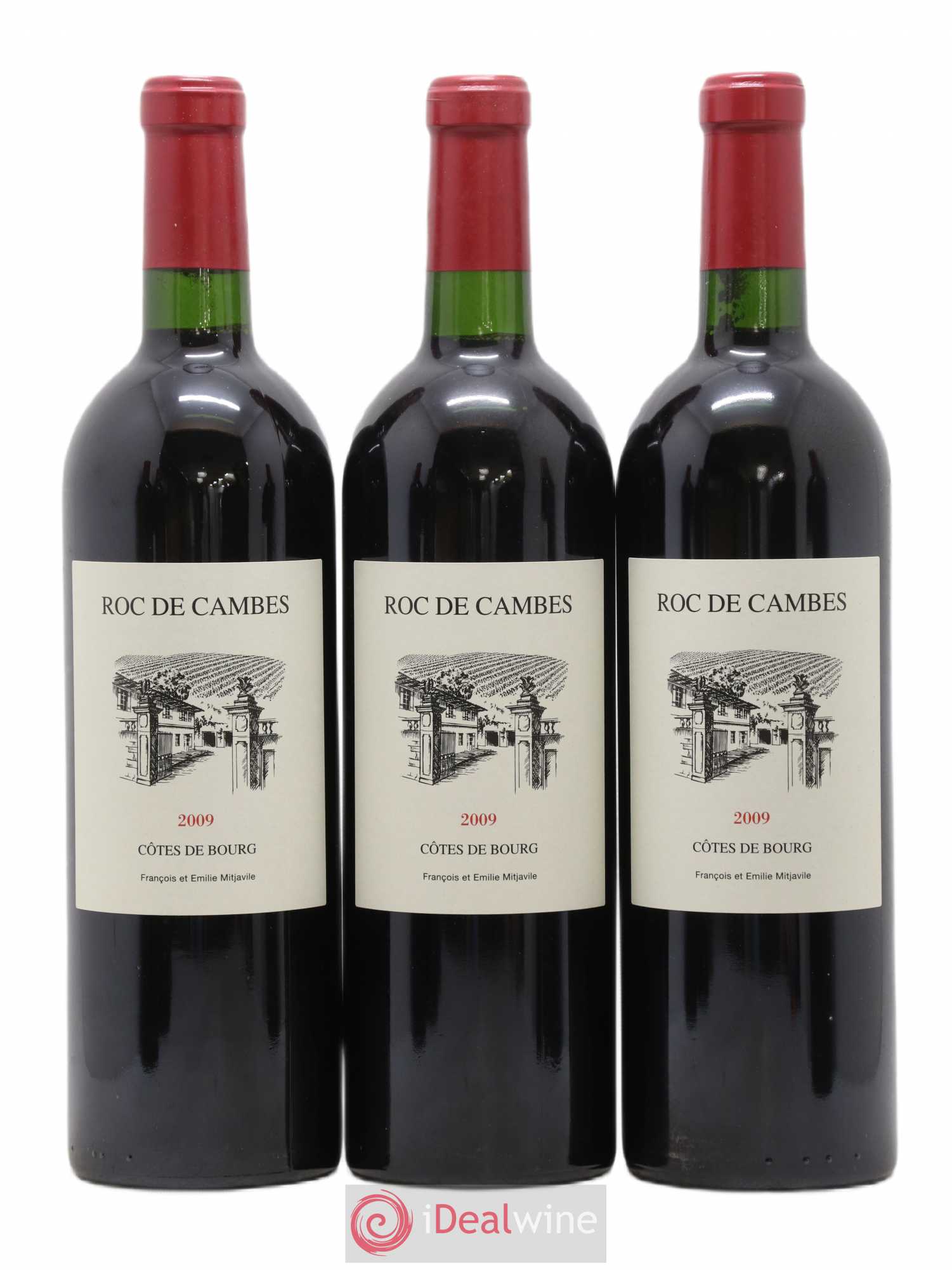 Roc de Cambes 2009 - Posten von 6 Flaschen - 1