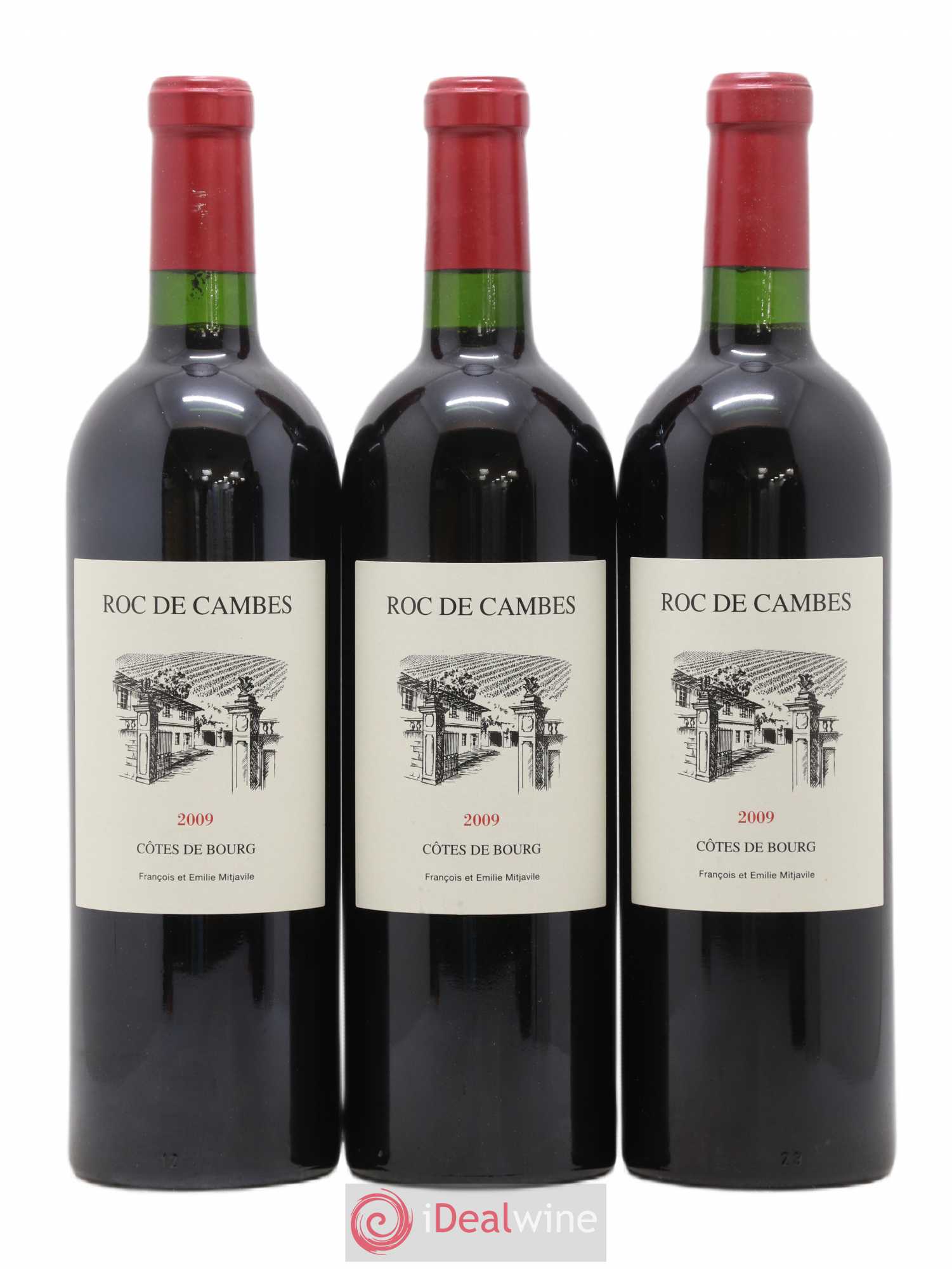 Roc de Cambes 2009 - Posten von 6 Flaschen - 2