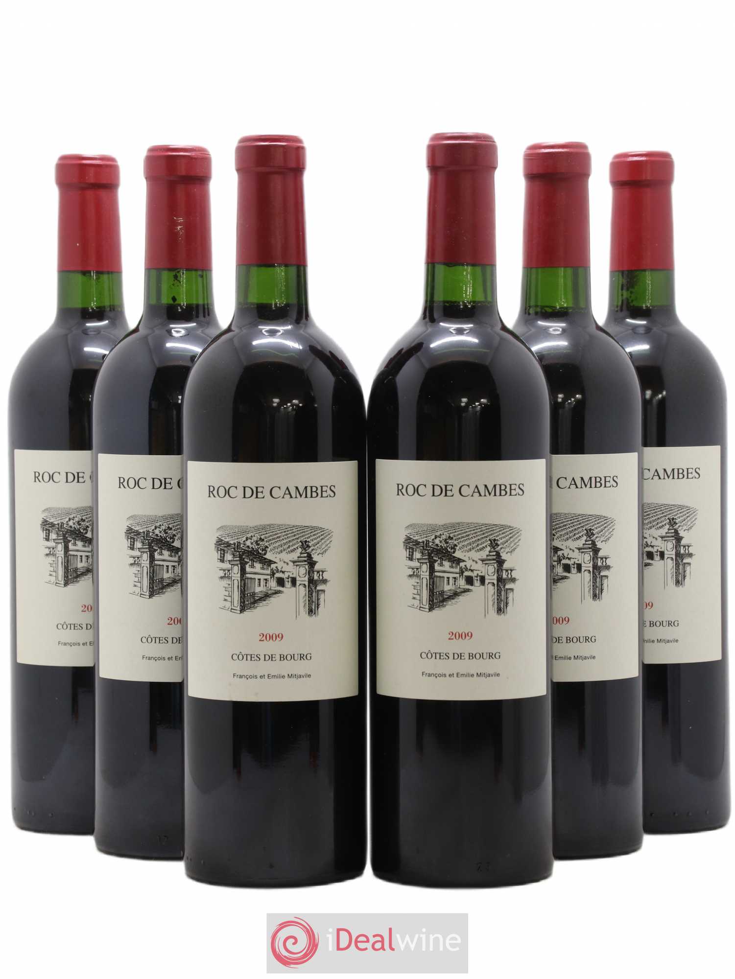 Roc de Cambes 2009 - Posten von 6 Flaschen - 0
