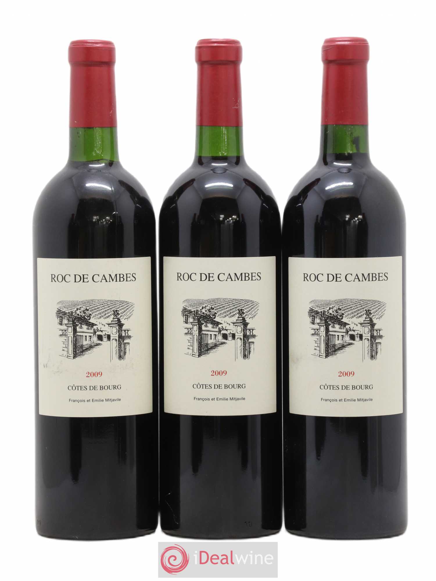 Roc de Cambes 2009 - Posten von 6 Flaschen - 1