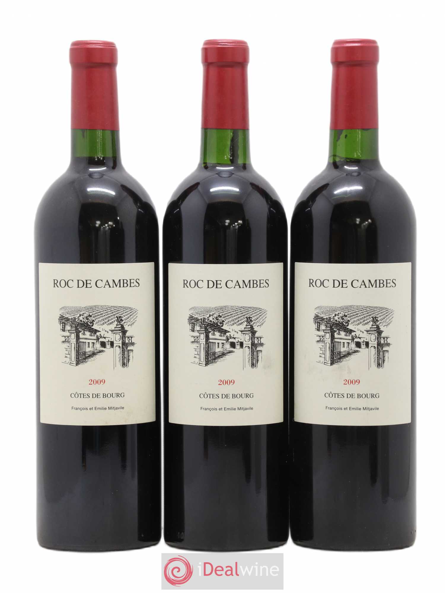 Roc de Cambes 2009 - Posten von 6 Flaschen - 2