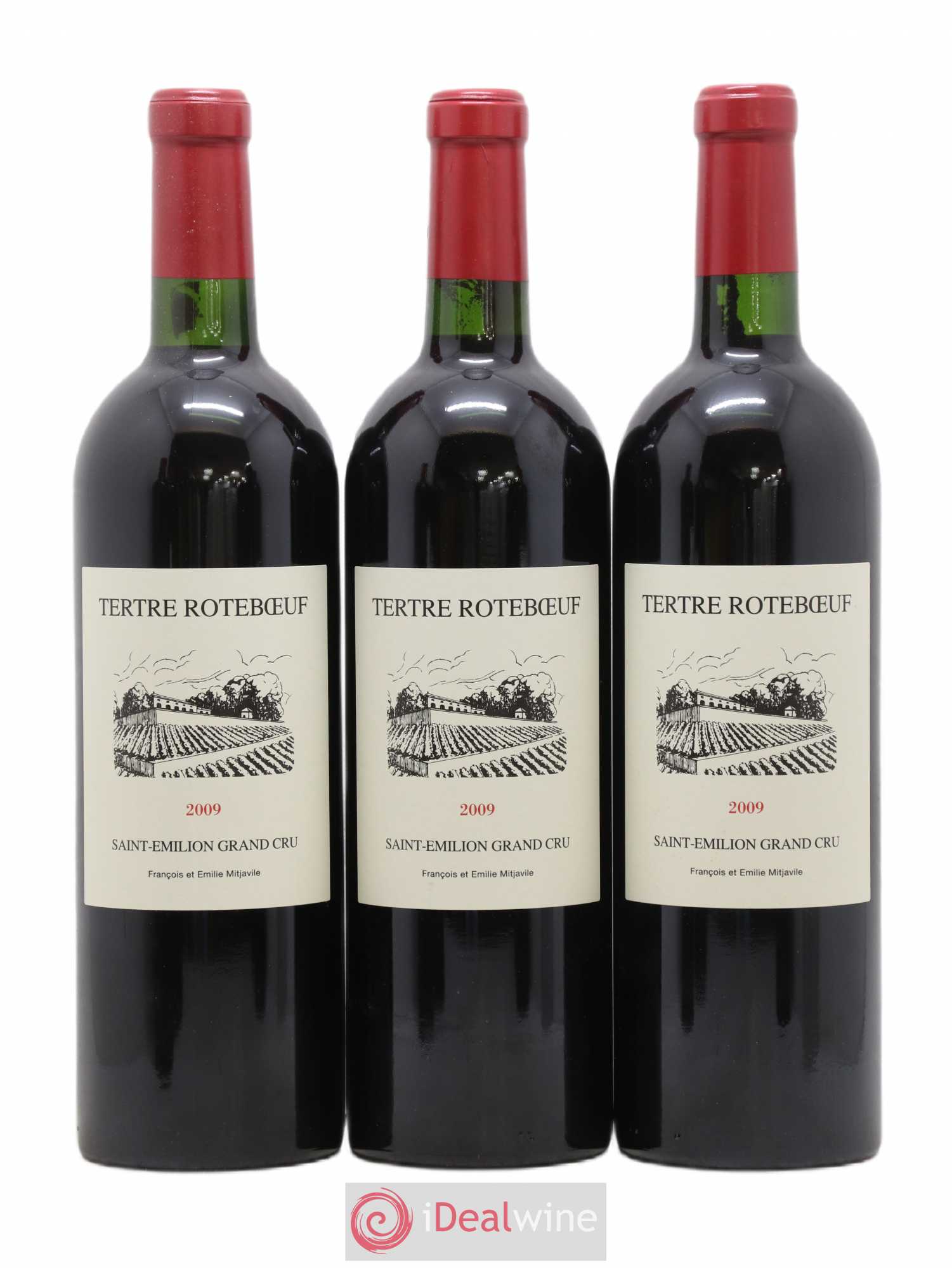 Château Tertre Roteboeuf 2009 - Lot de 6 bouteilles - 1