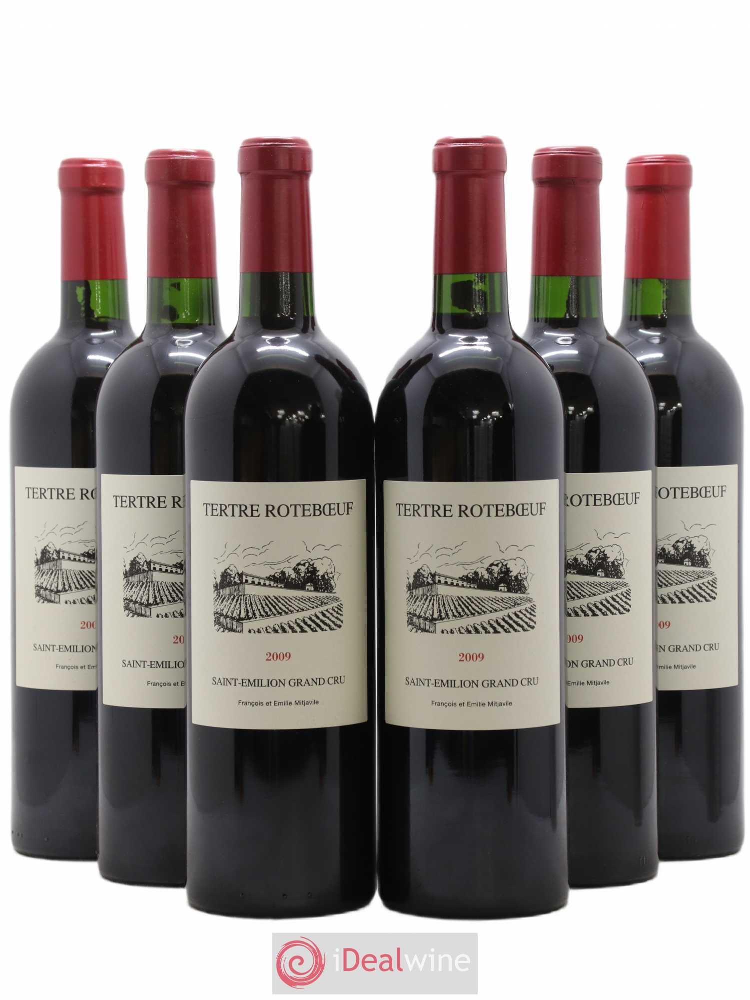 Château Tertre Roteboeuf 2009 - Lot de 6 bouteilles - 0