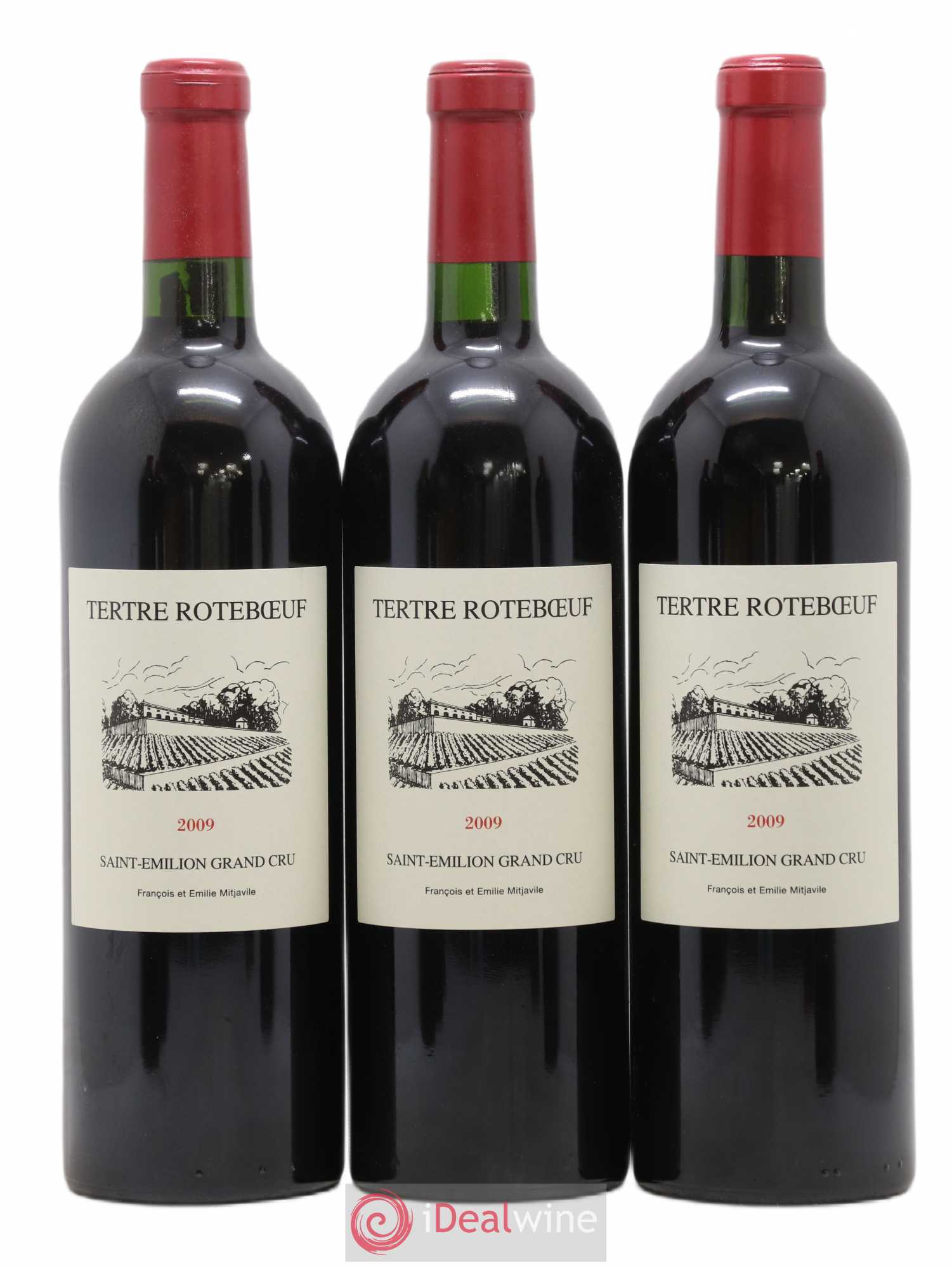Château Tertre Roteboeuf 2009 - Lot de 6 bouteilles - 1