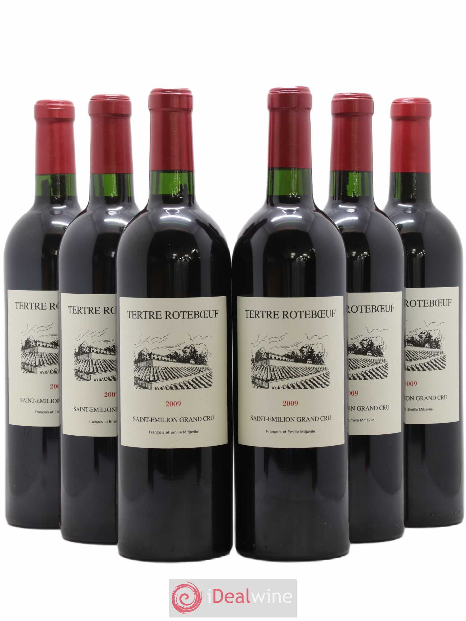 Château Tertre Roteboeuf 2009 - Lot de 6 bouteilles - 0