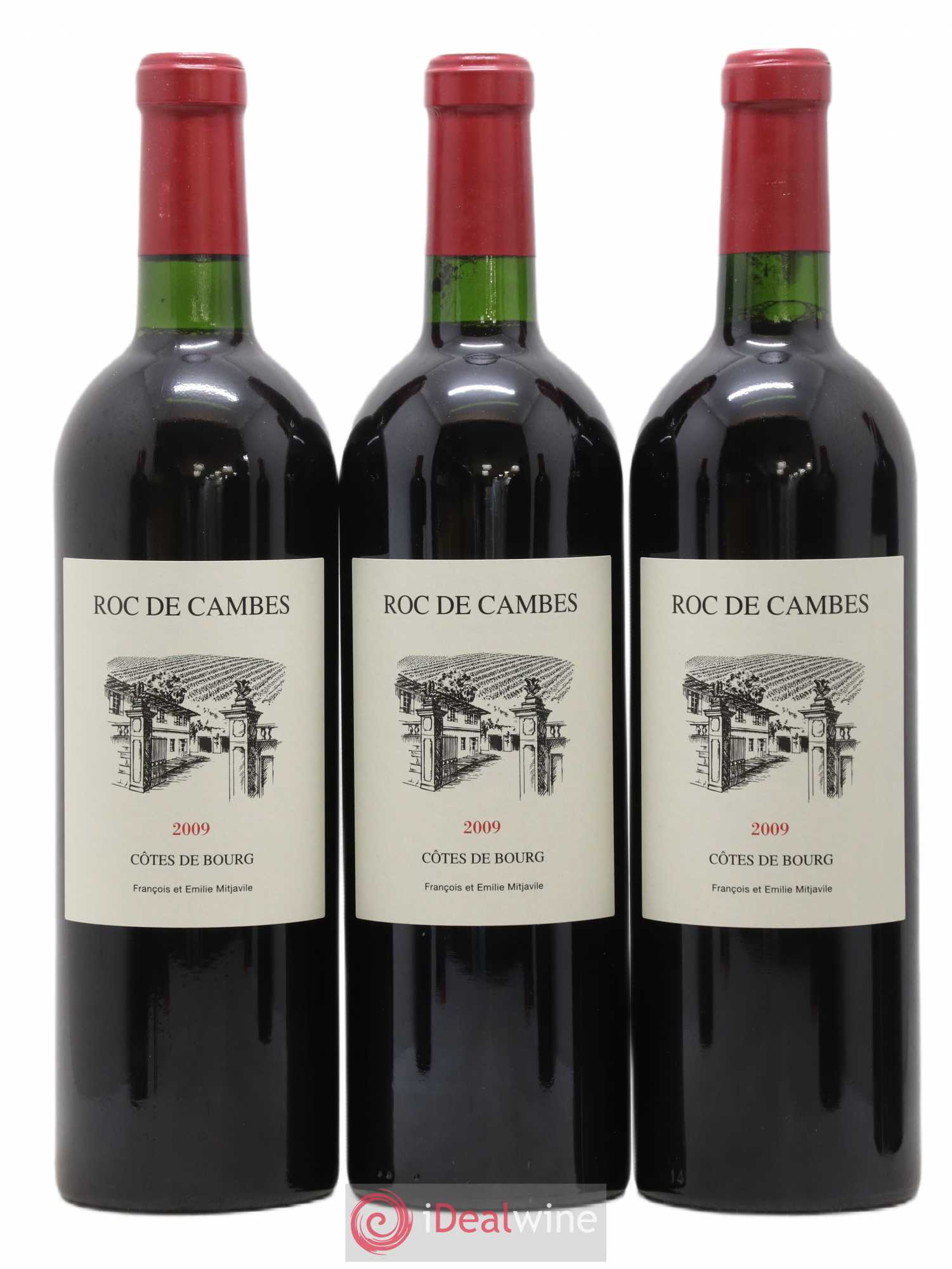 Roc de Cambes 2009 - Lot of 6 bottles - 1