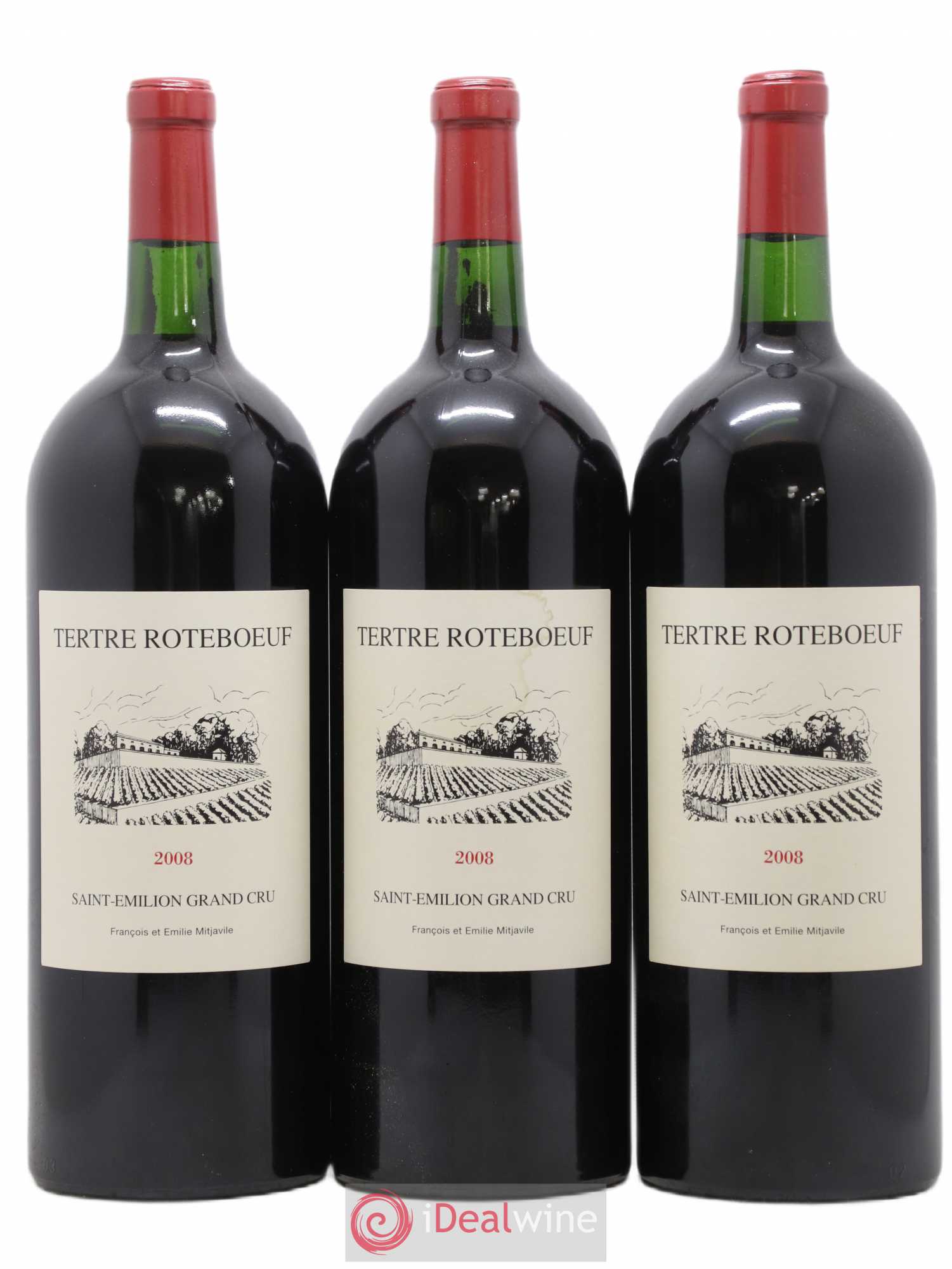 Château Tertre Roteboeuf 2008 - Lot de 6 magnums - 2