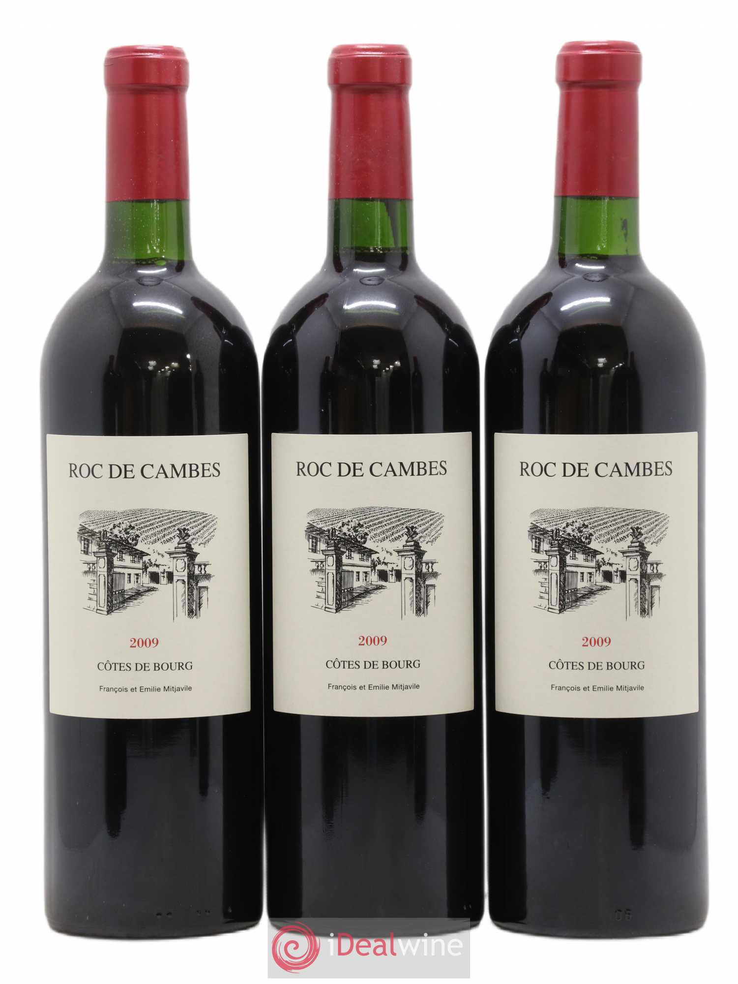 Roc de Cambes 2009 - Posten von 6 Flaschen - 1