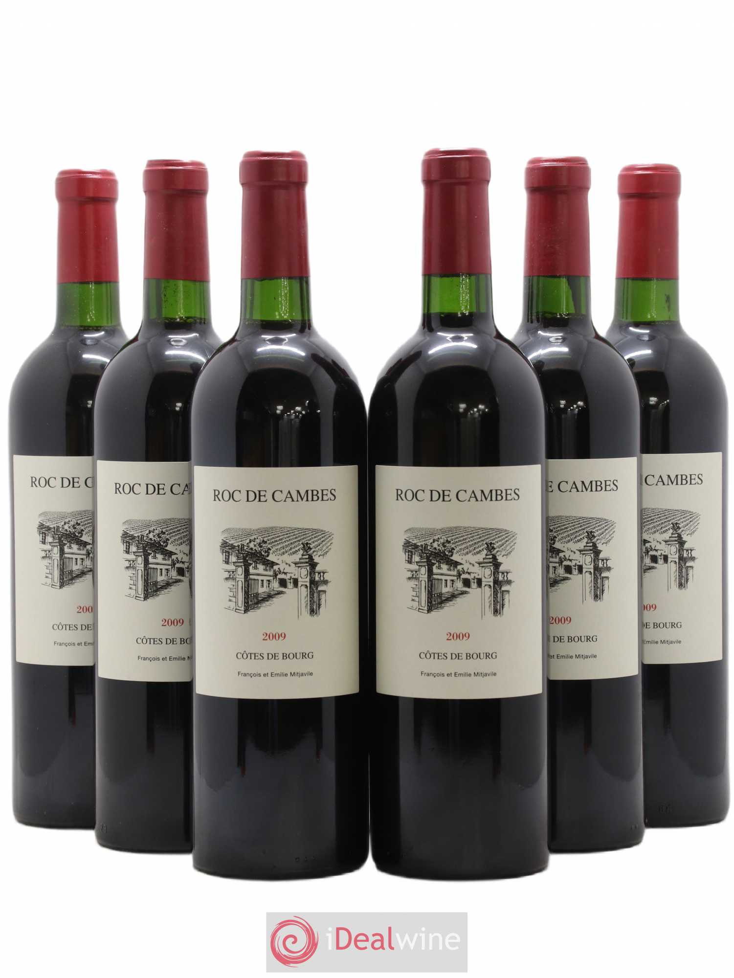 Roc de Cambes 2009 - Posten von 6 Flaschen - 0
