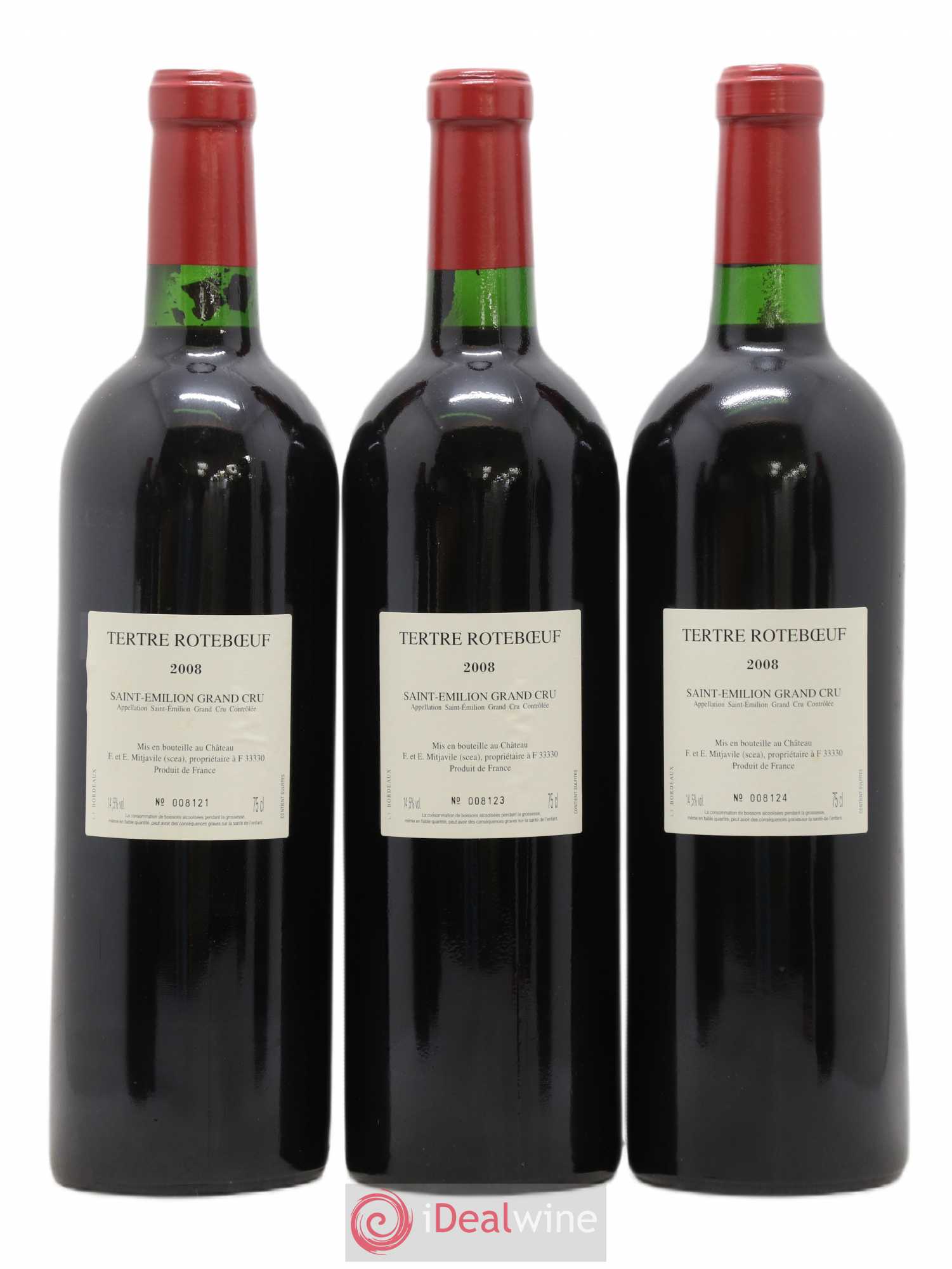 Château Tertre Roteboeuf 2008 - Lot de 6 bouteilles - 2