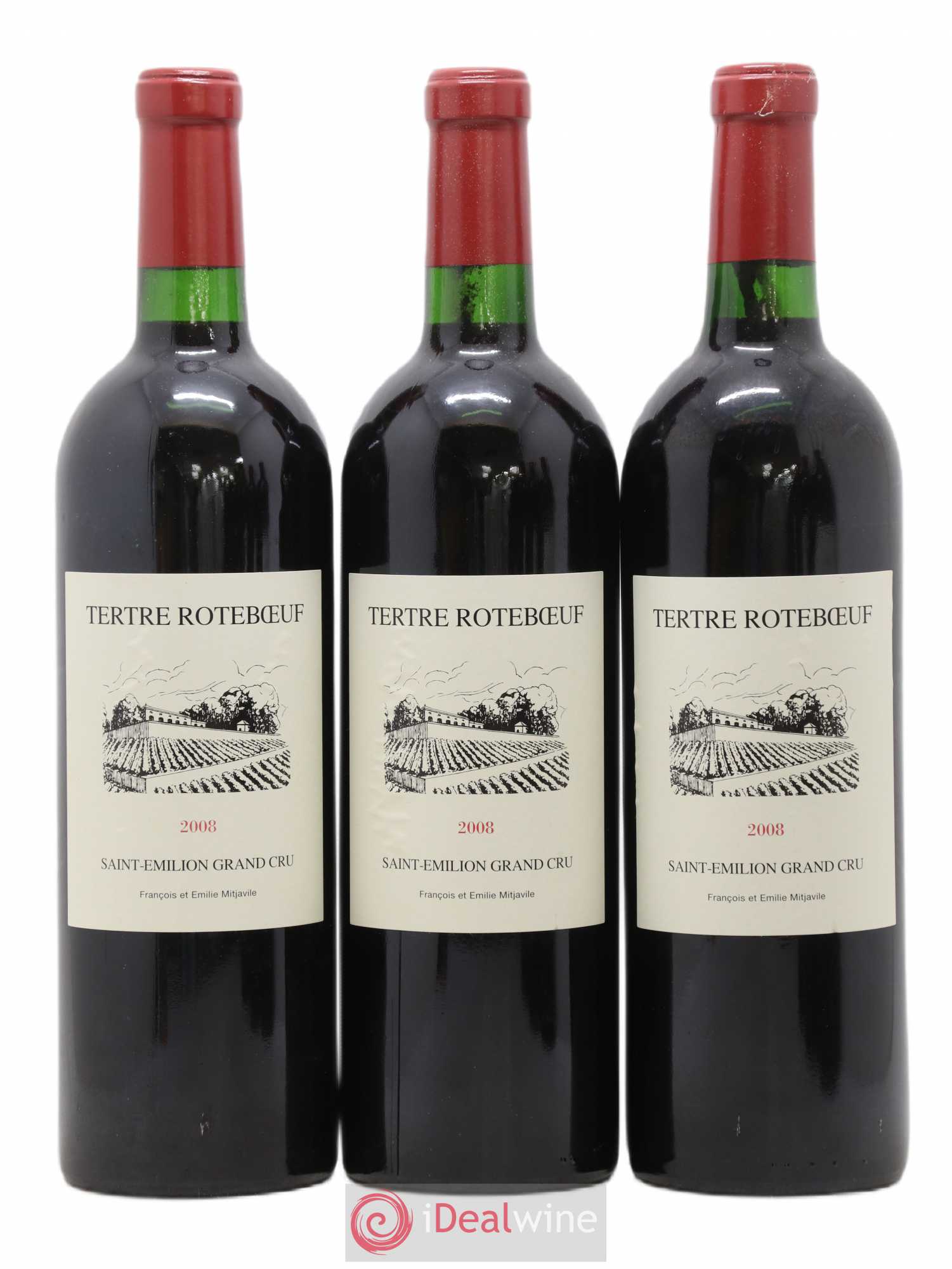 Château Tertre Roteboeuf 2008 - Lot de 6 bouteilles - 3