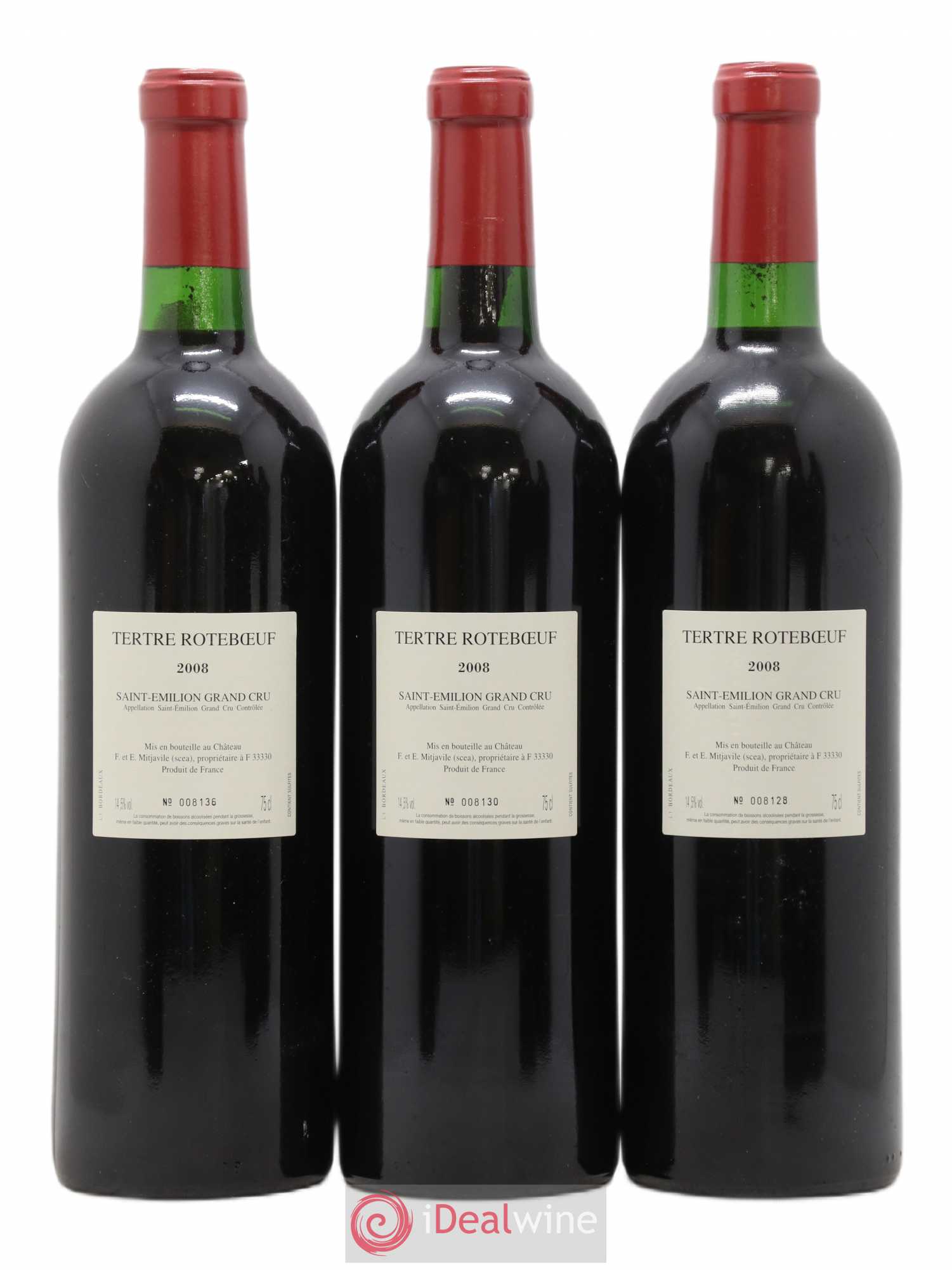 Château Tertre Roteboeuf 2008 - Lot de 6 bouteilles - 2