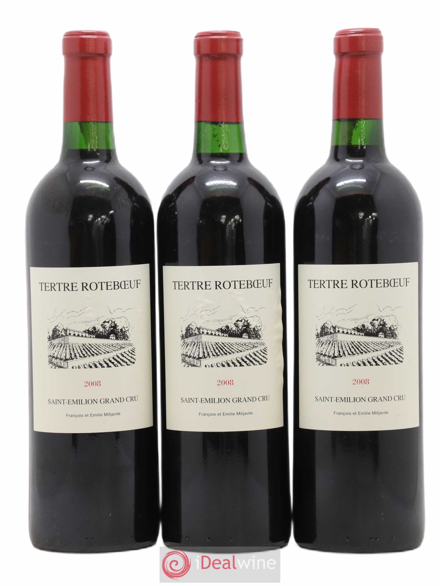 Château Tertre Roteboeuf 2008 - Lot de 6 bouteilles - 3
