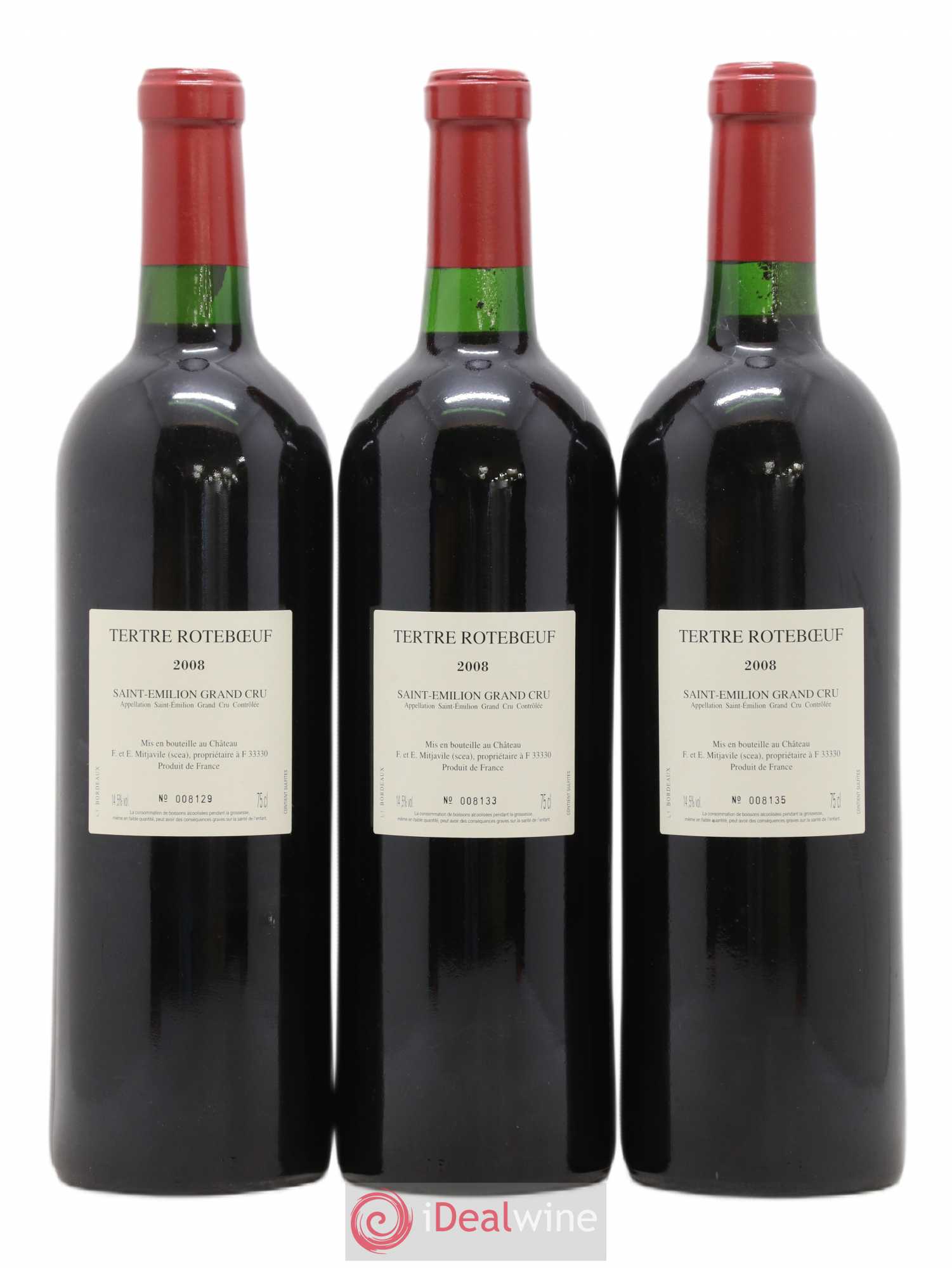 Château Tertre Roteboeuf 2008 - Lot de 6 bouteilles - 4