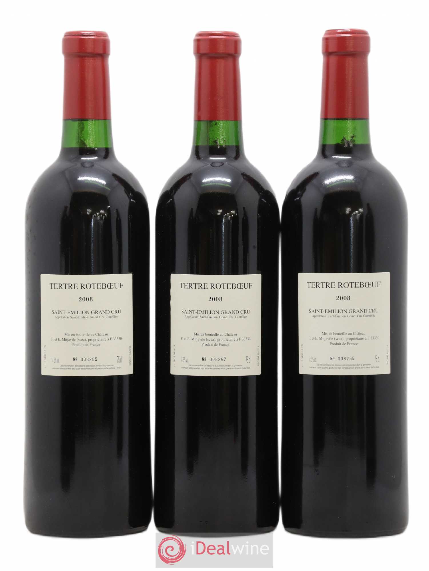 Château Tertre Roteboeuf 2008 - Lot de 6 bouteilles - 2