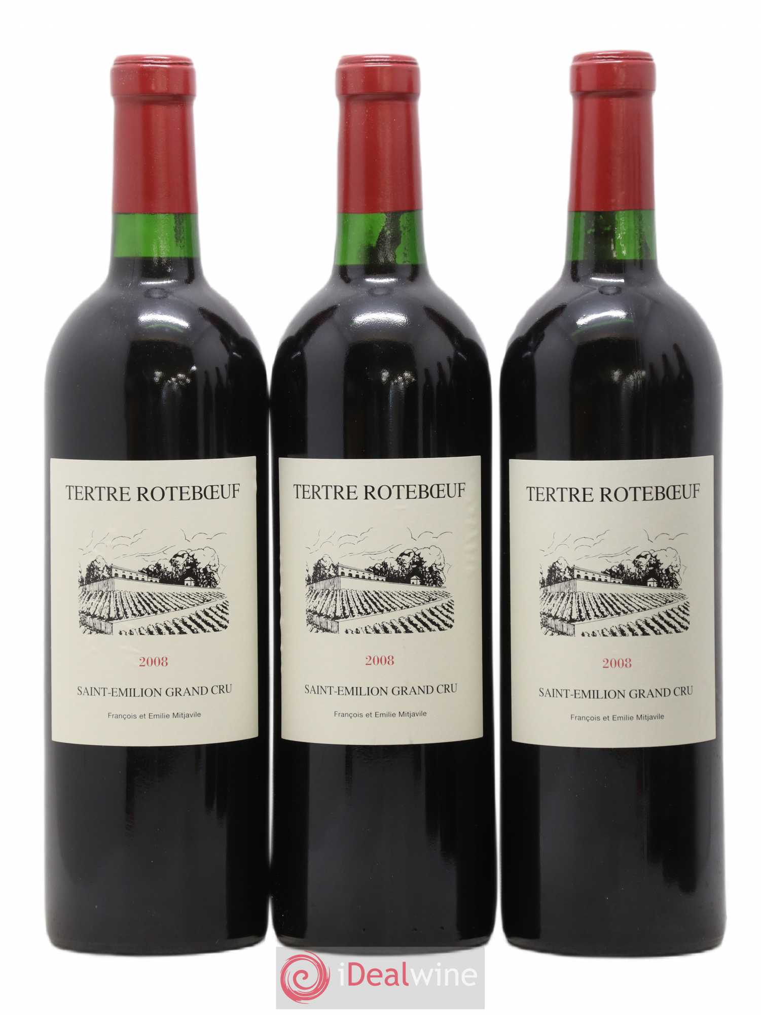 Château Tertre Roteboeuf 2008 - Lot de 6 bouteilles - 3