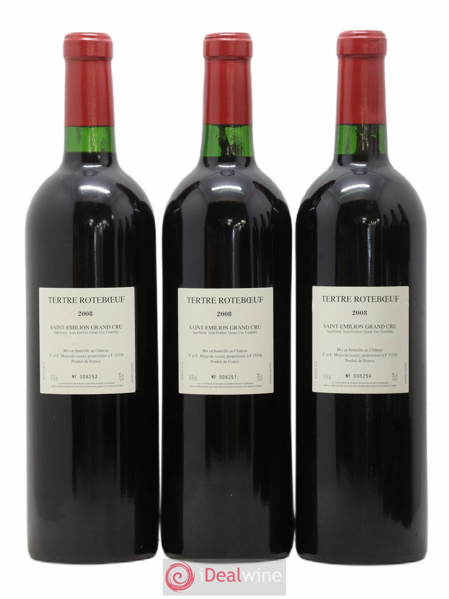 Château Tertre Roteboeuf 2008 - Lot de 6 bouteilles - 4