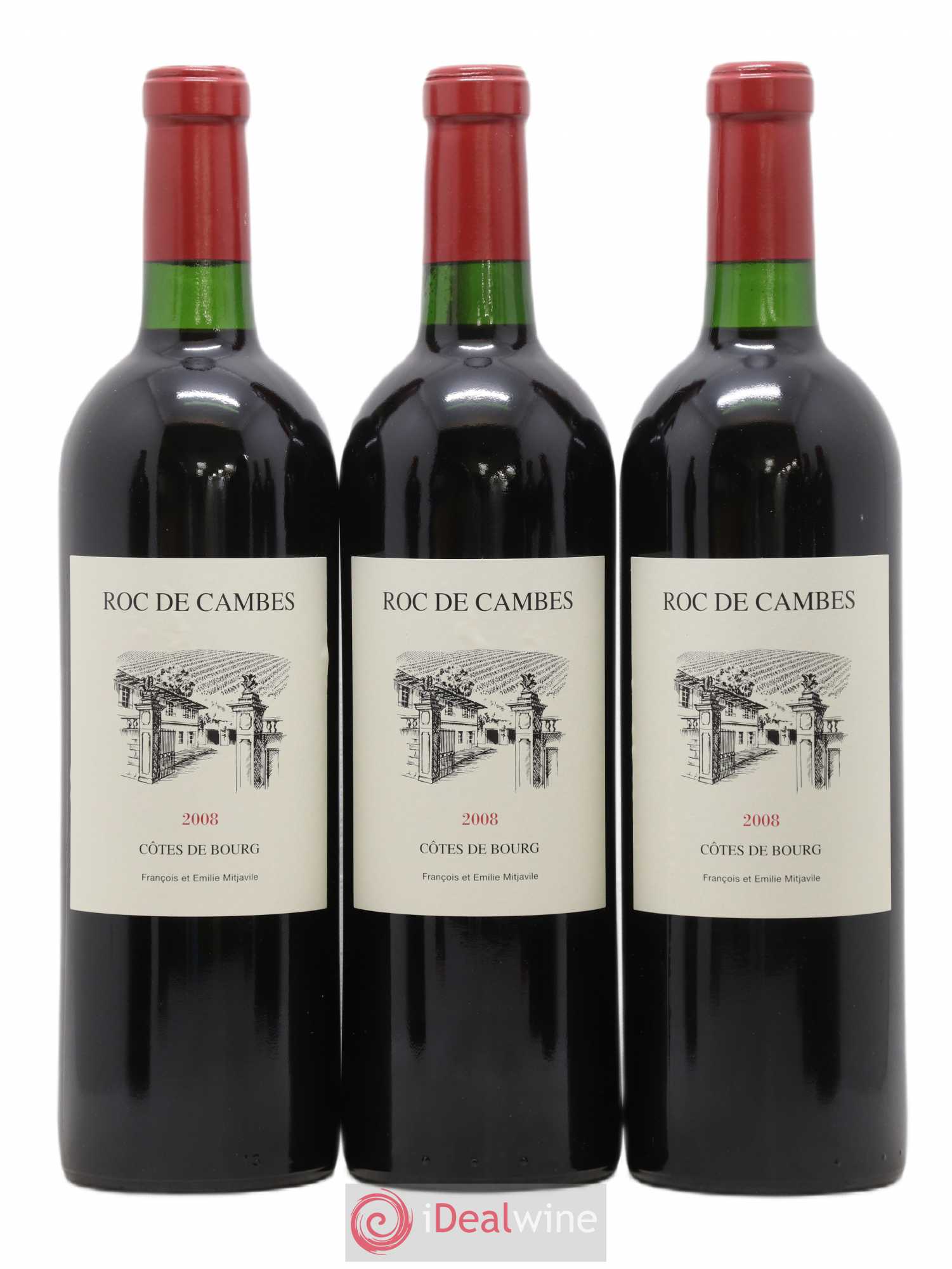 Roc de Cambes 2008 - Lot de 6 bouteilles - 1