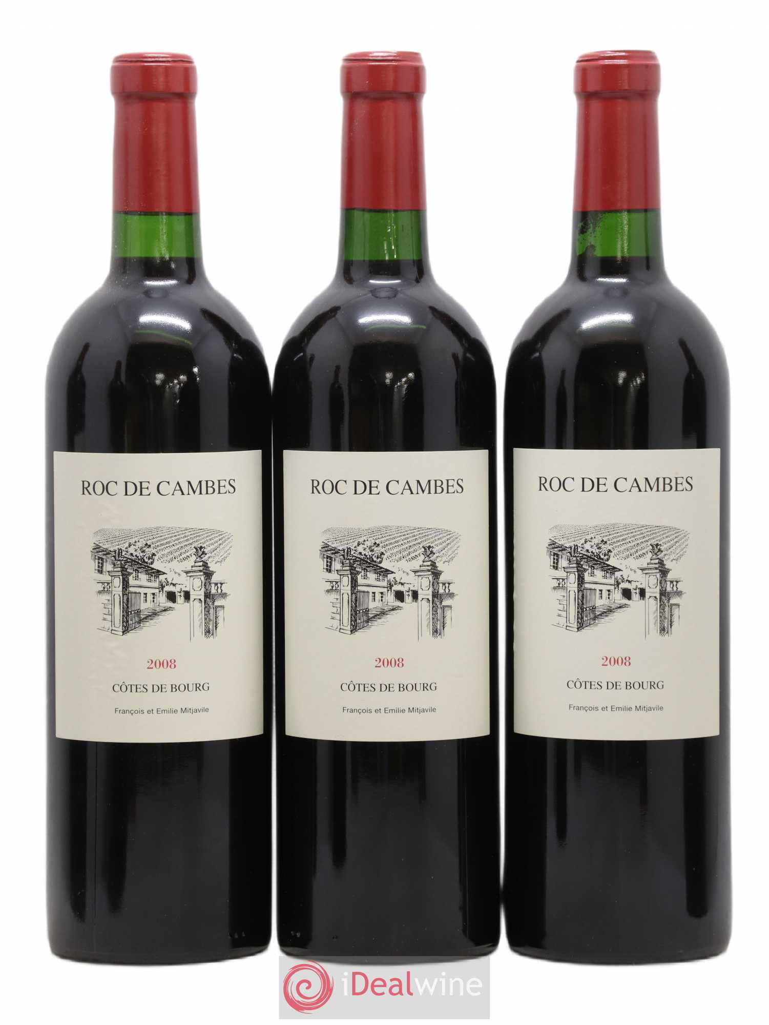 Roc de Cambes 2008 - Lot de 6 bouteilles - 2