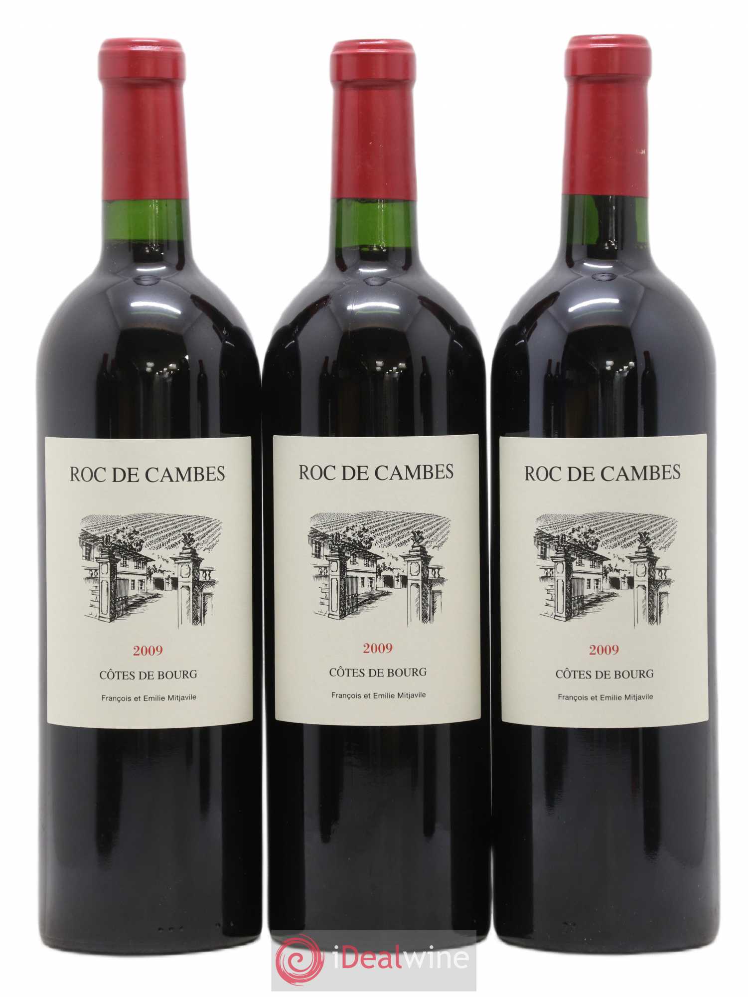 Roc de Cambes 2009 - Posten von 6 Flaschen - 1