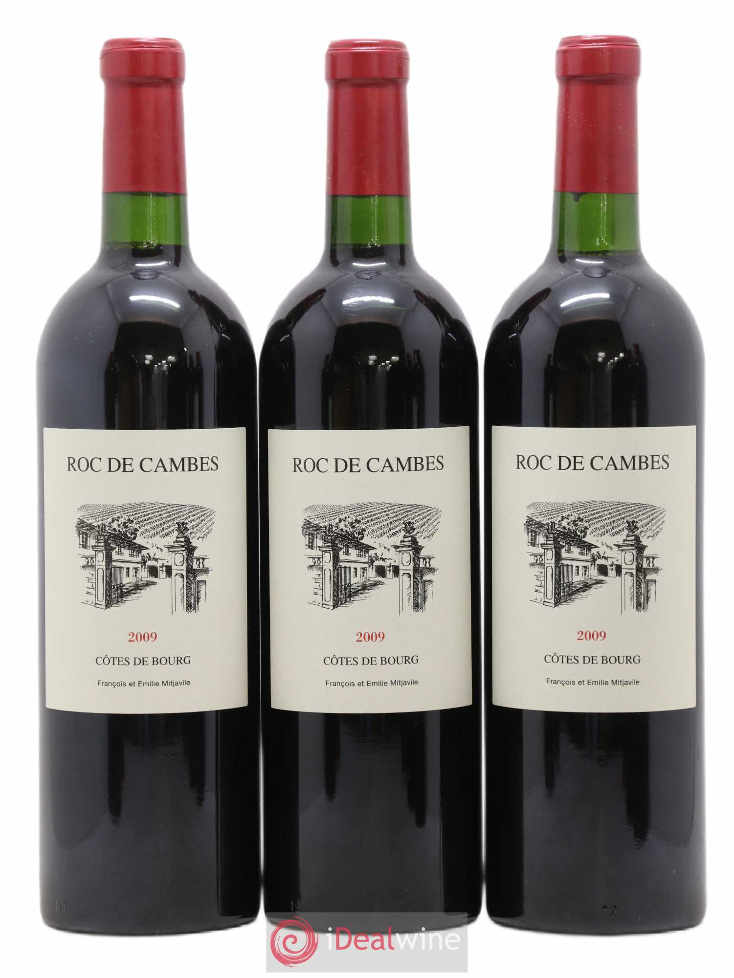 Roc de Cambes 2009 - Lot of 6 bottles - 1