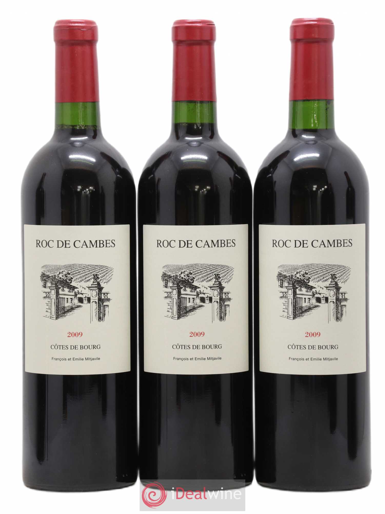 Roc de Cambes 2009 - Lot of 6 bottles - 2