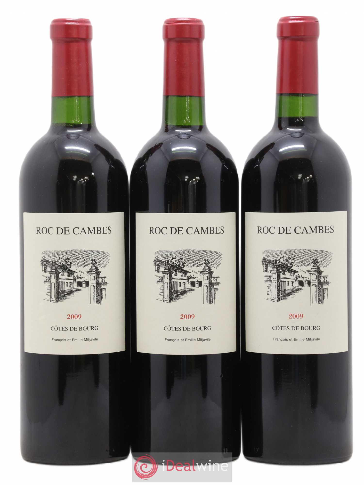 Roc de Cambes 2009 - Posten von 6 Flaschen - 2