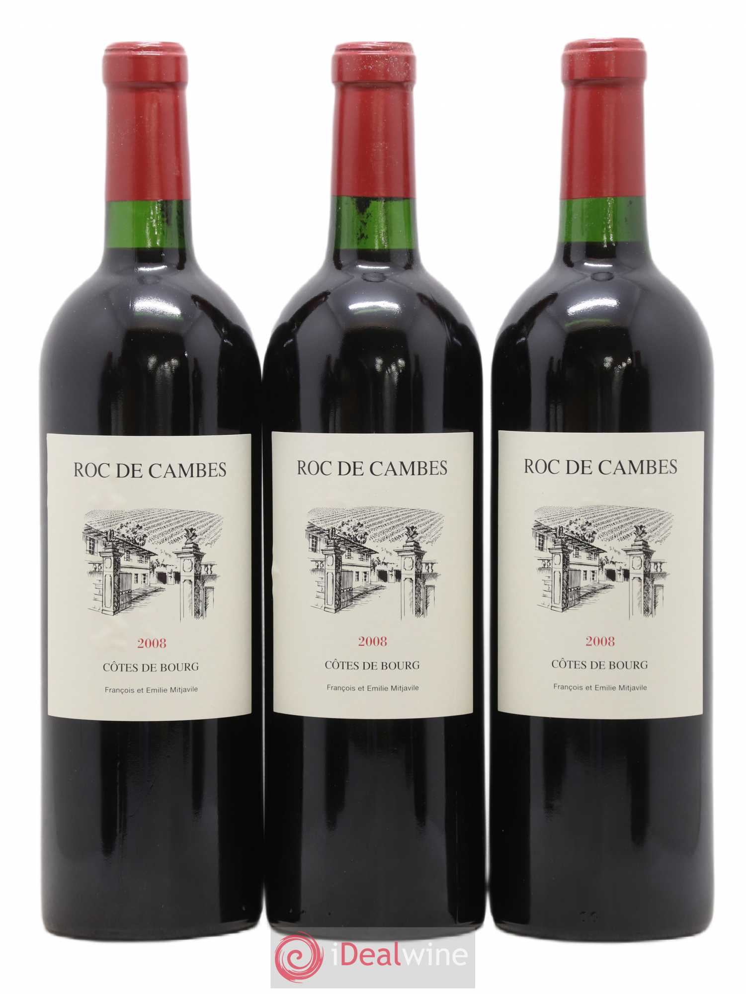 Roc de Cambes 2008 - Posten von 6 Flaschen - 1