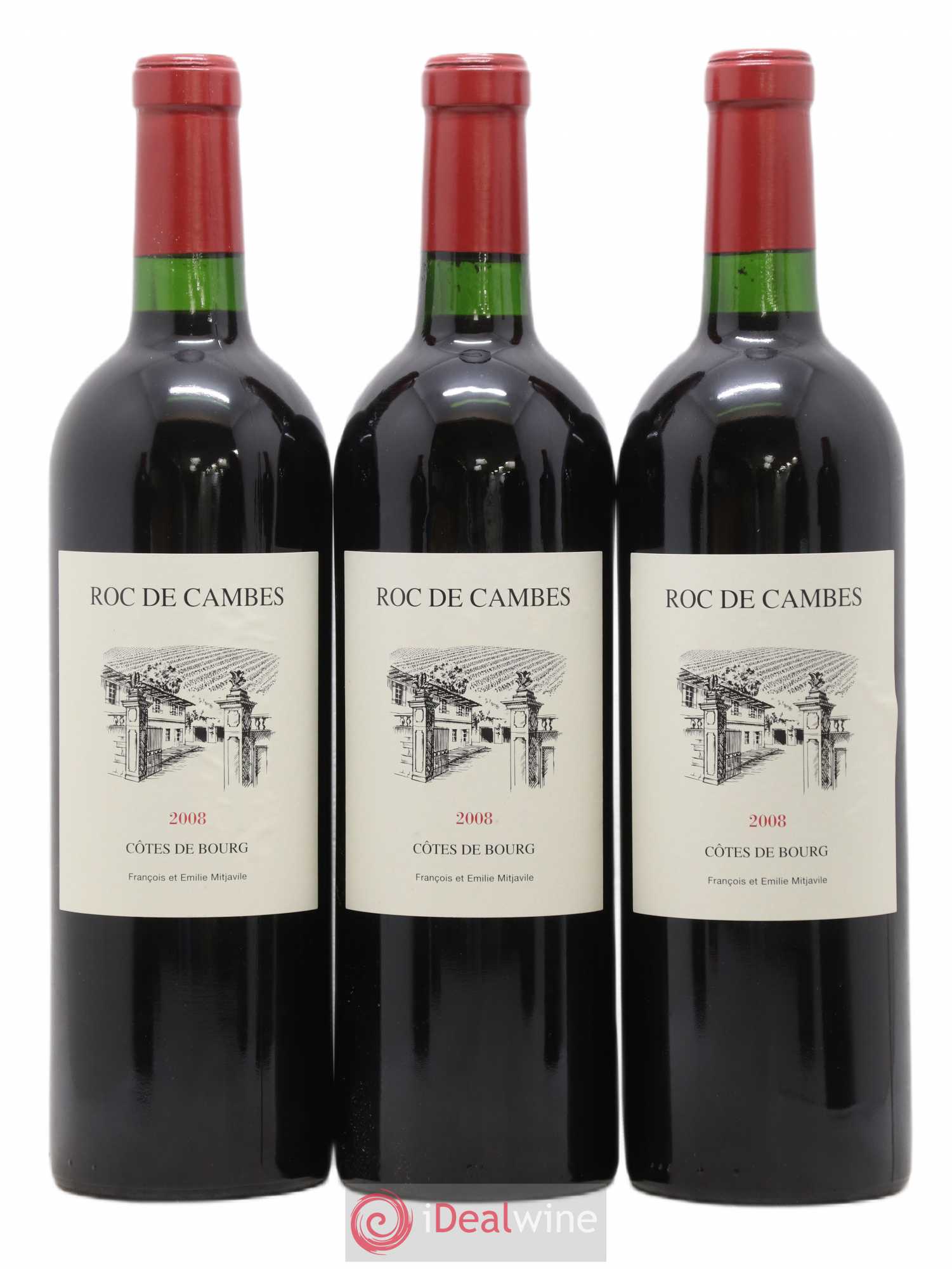 Roc de Cambes 2008 - Posten von 6 Flaschen - 2