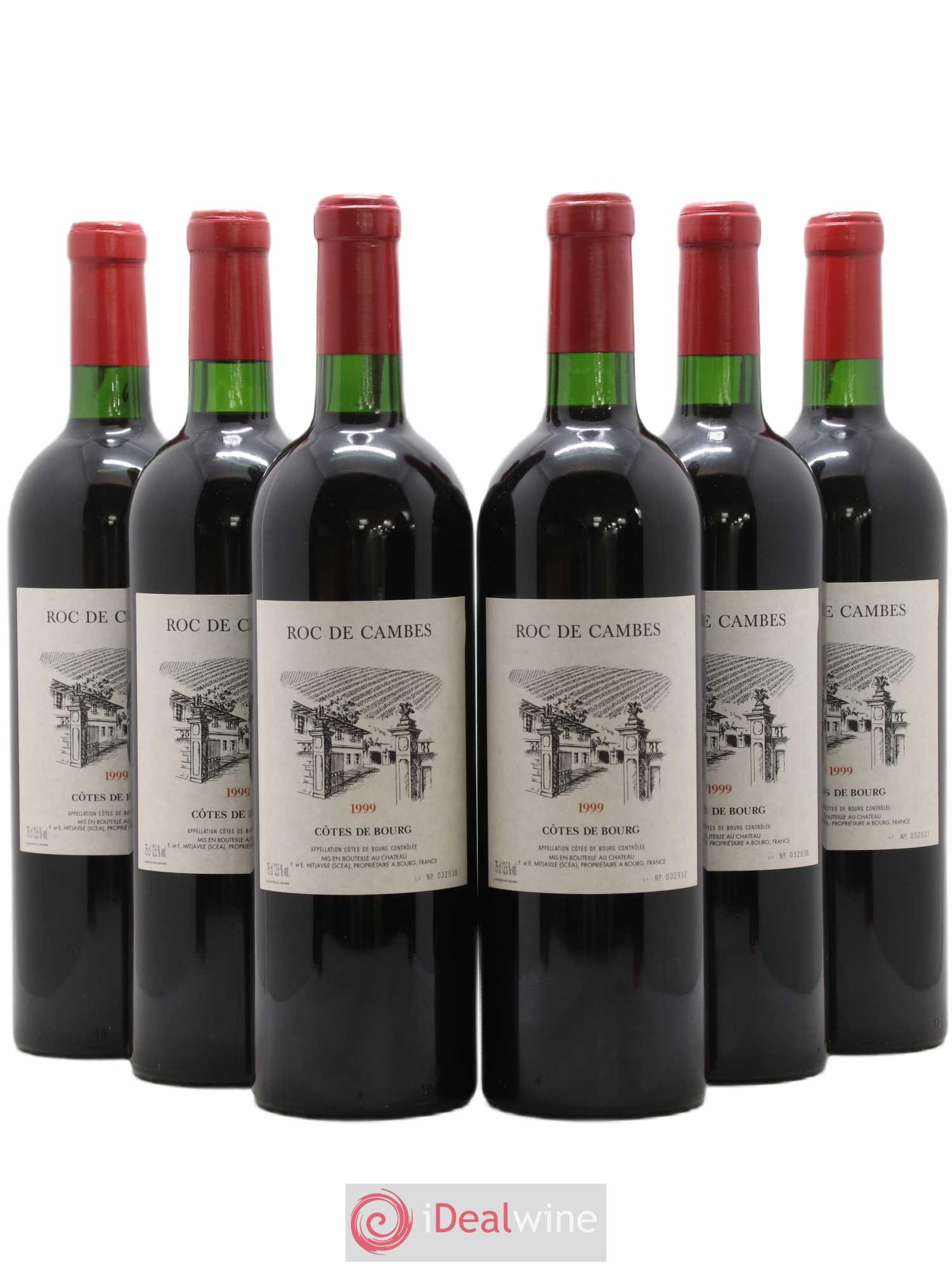 Roc de Cambes 1999 - Lot de 6 bouteilles - 0