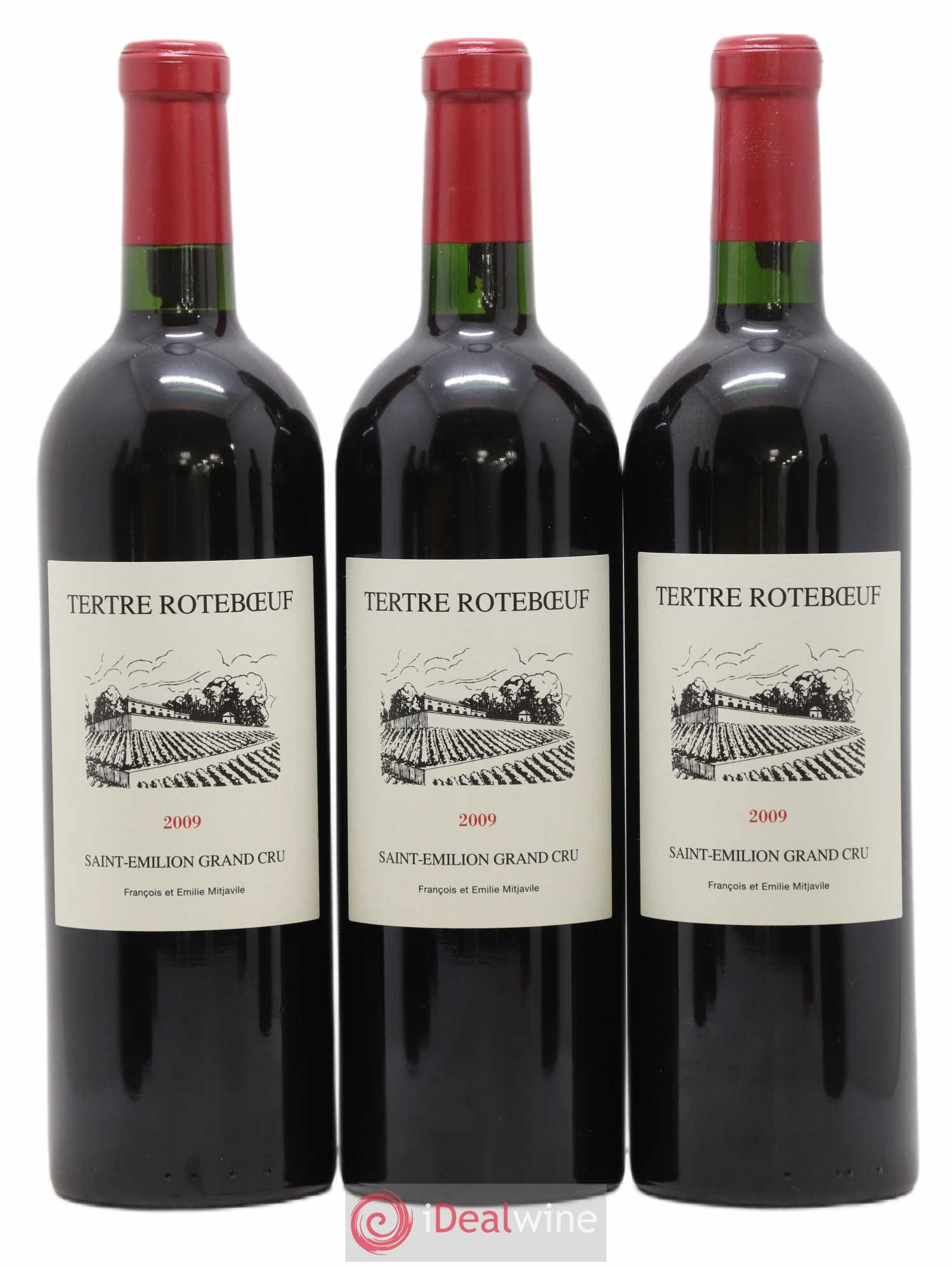 Château Tertre Roteboeuf 2009 - Lot de 6 bouteilles - 1