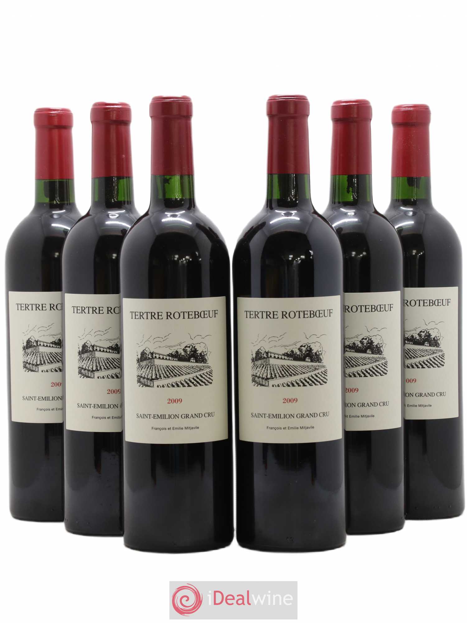 Château Tertre Roteboeuf 2009 - Lot de 6 bouteilles - 0