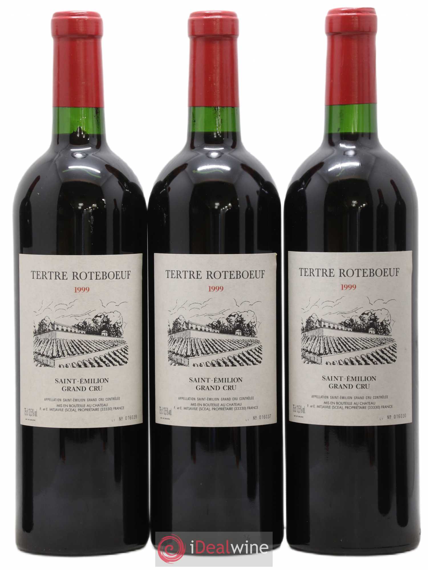 Château Tertre Roteboeuf 1999 - Lot de 6 bouteilles - 2