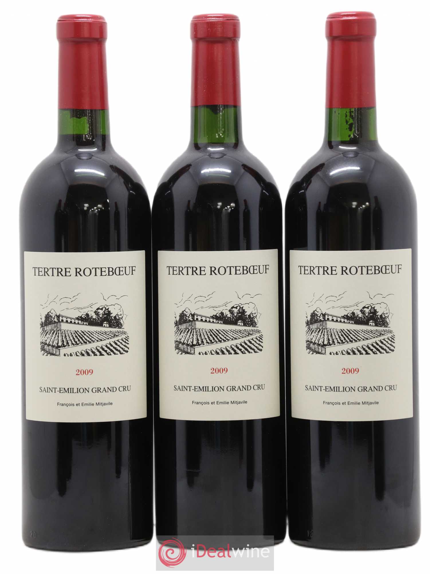 Château Tertre Roteboeuf 2009 - Lot de 6 bouteilles - 1