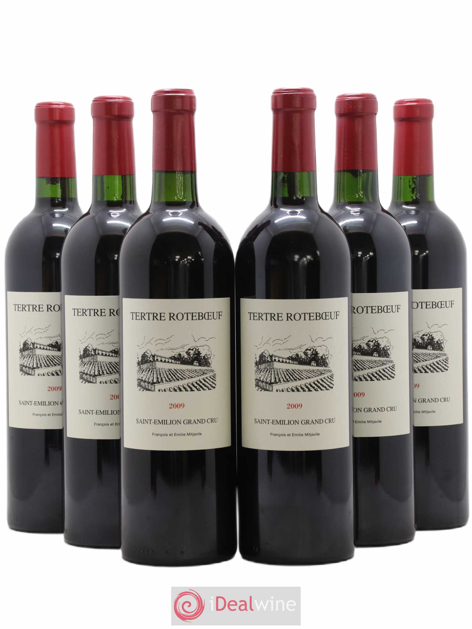 Château Tertre Roteboeuf 2009 - Lot de 6 bouteilles - 0