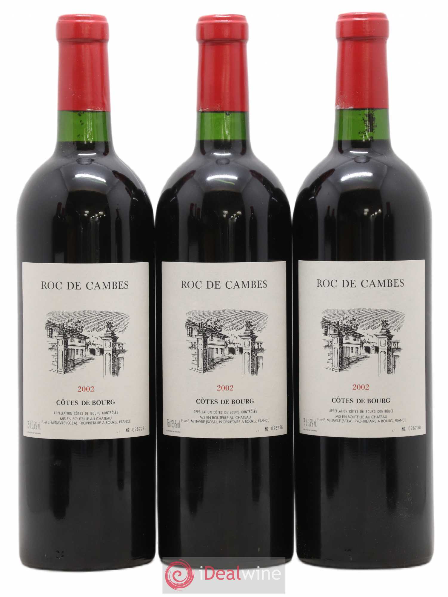 Roc de Cambes 2002 - Posten von 12 Flaschen - 3