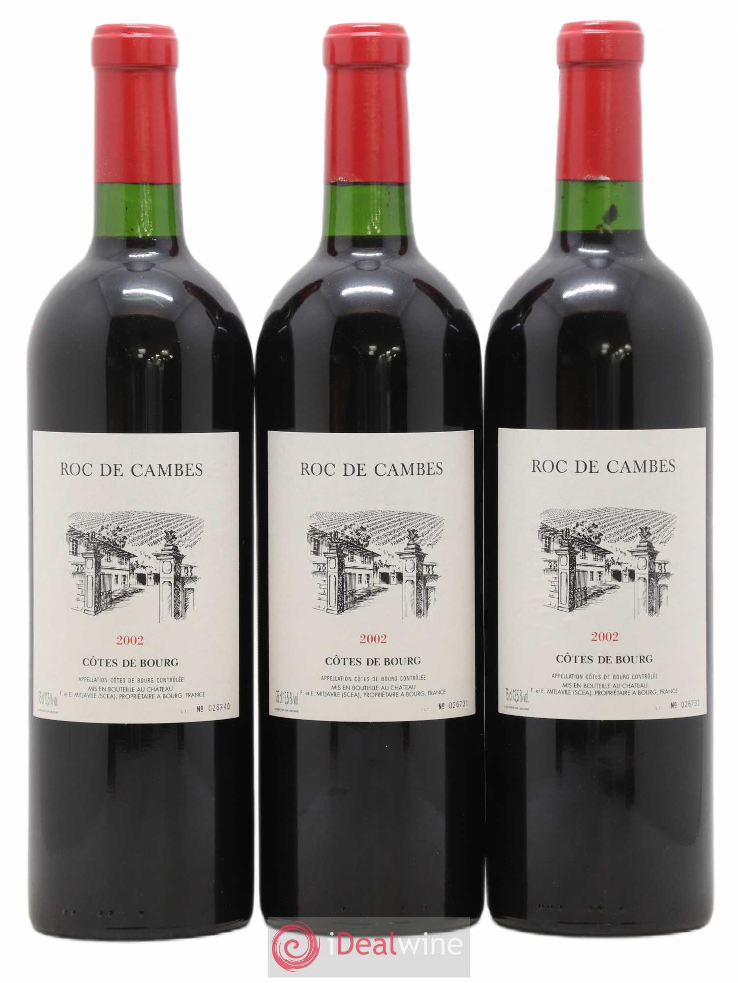 Roc de Cambes 2002 - Posten von 12 Flaschen - 4