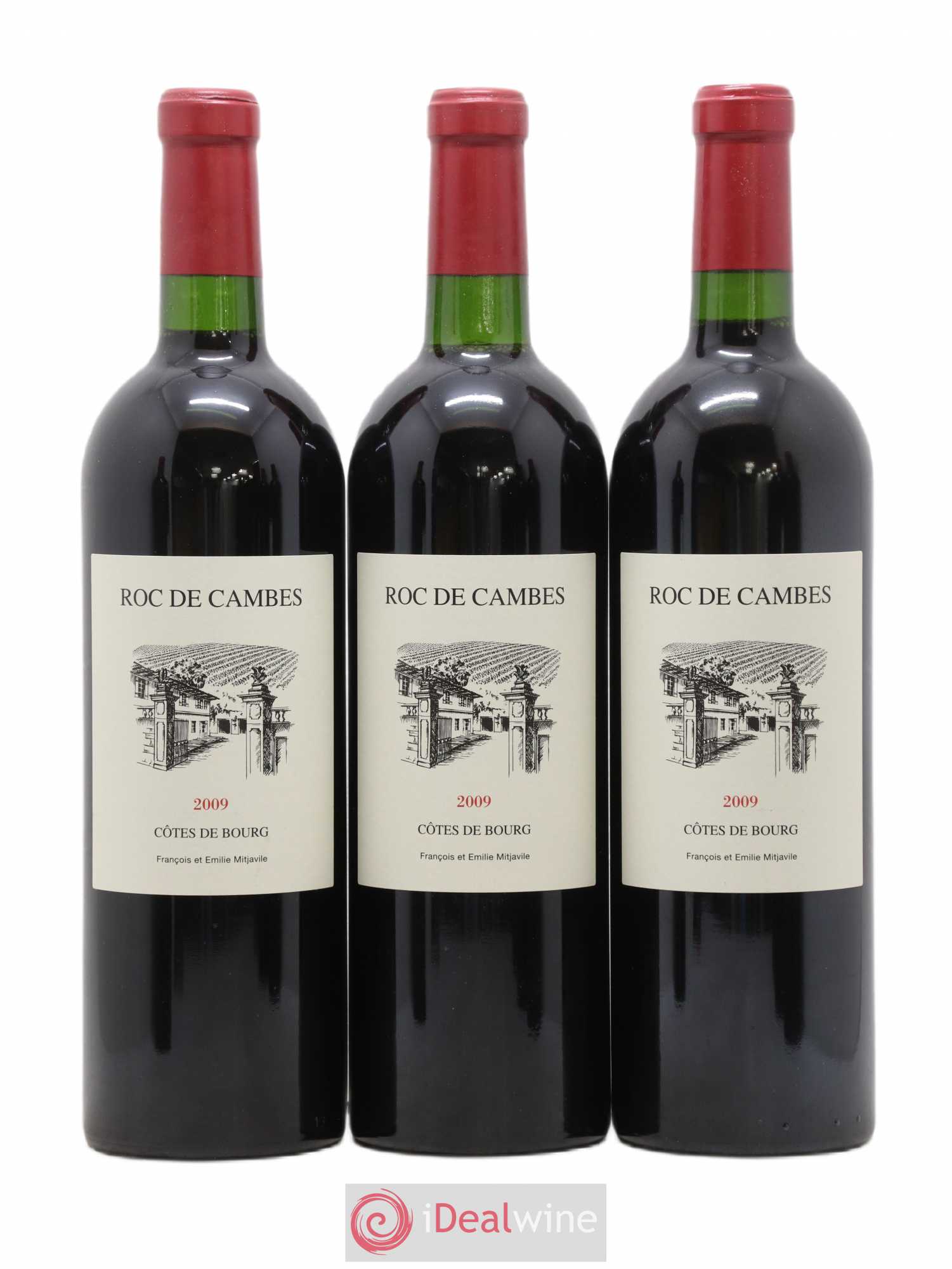 Roc de Cambes 2009 - Lot of 6 bottles - 1